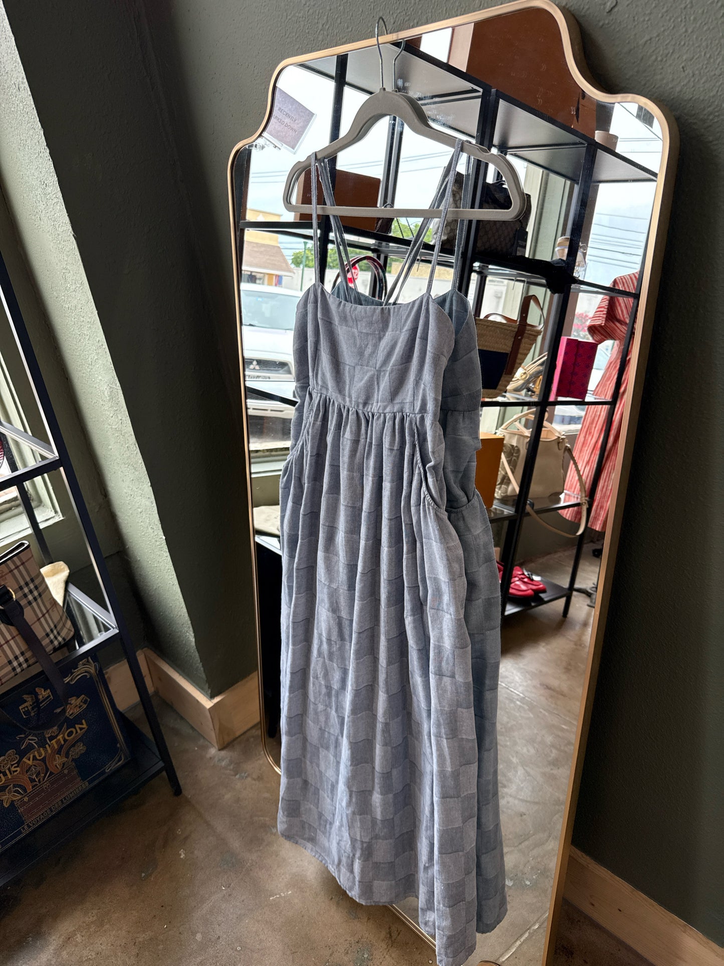 GRADE & GATHER Size M Denim Dress