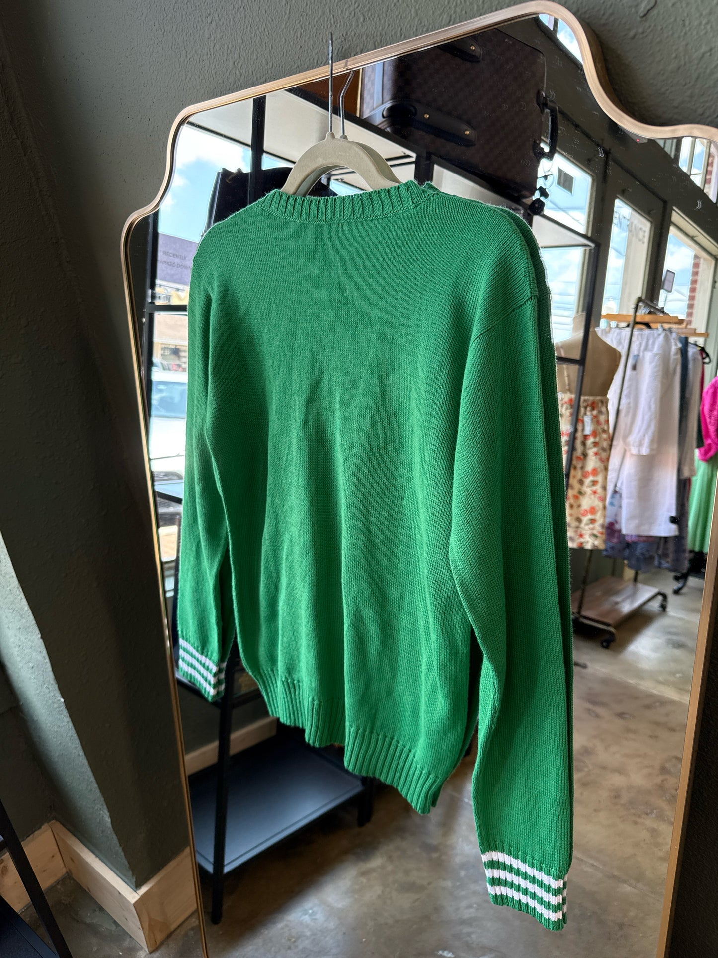 The Bubble Size S Green golf Sweater