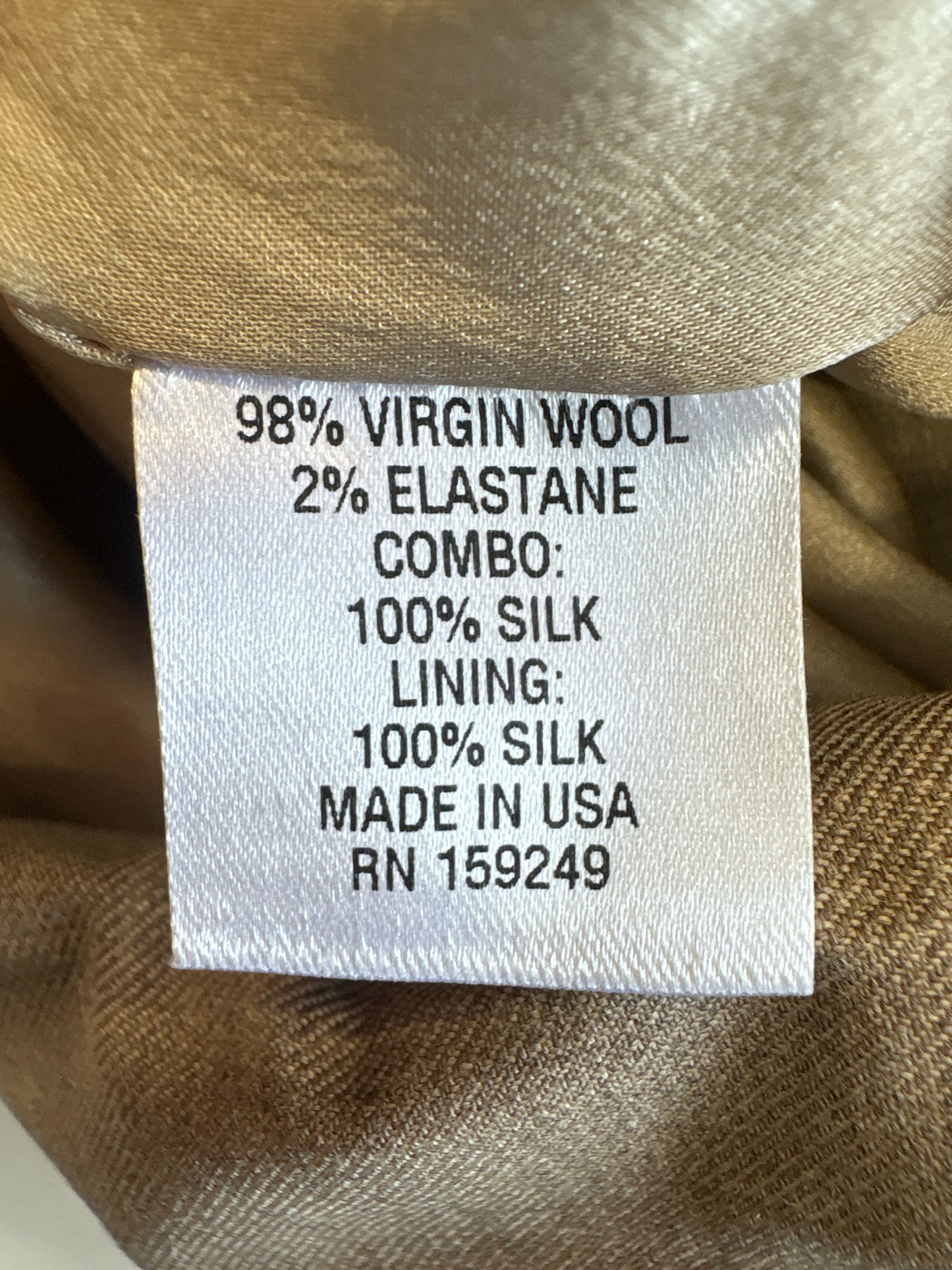 TWP Size 8 Taupe Shorts