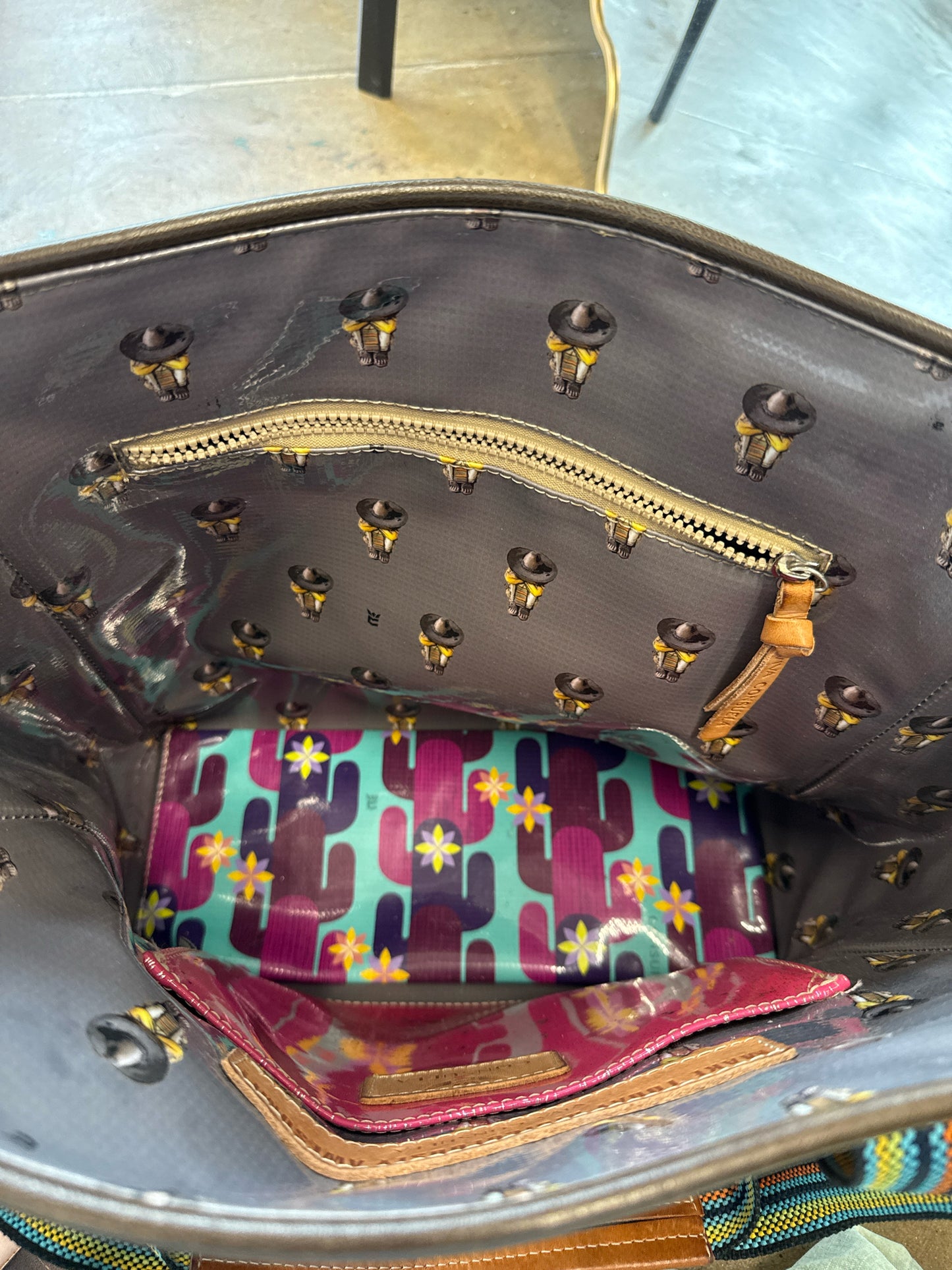 Consuela Blue/Purple Bag