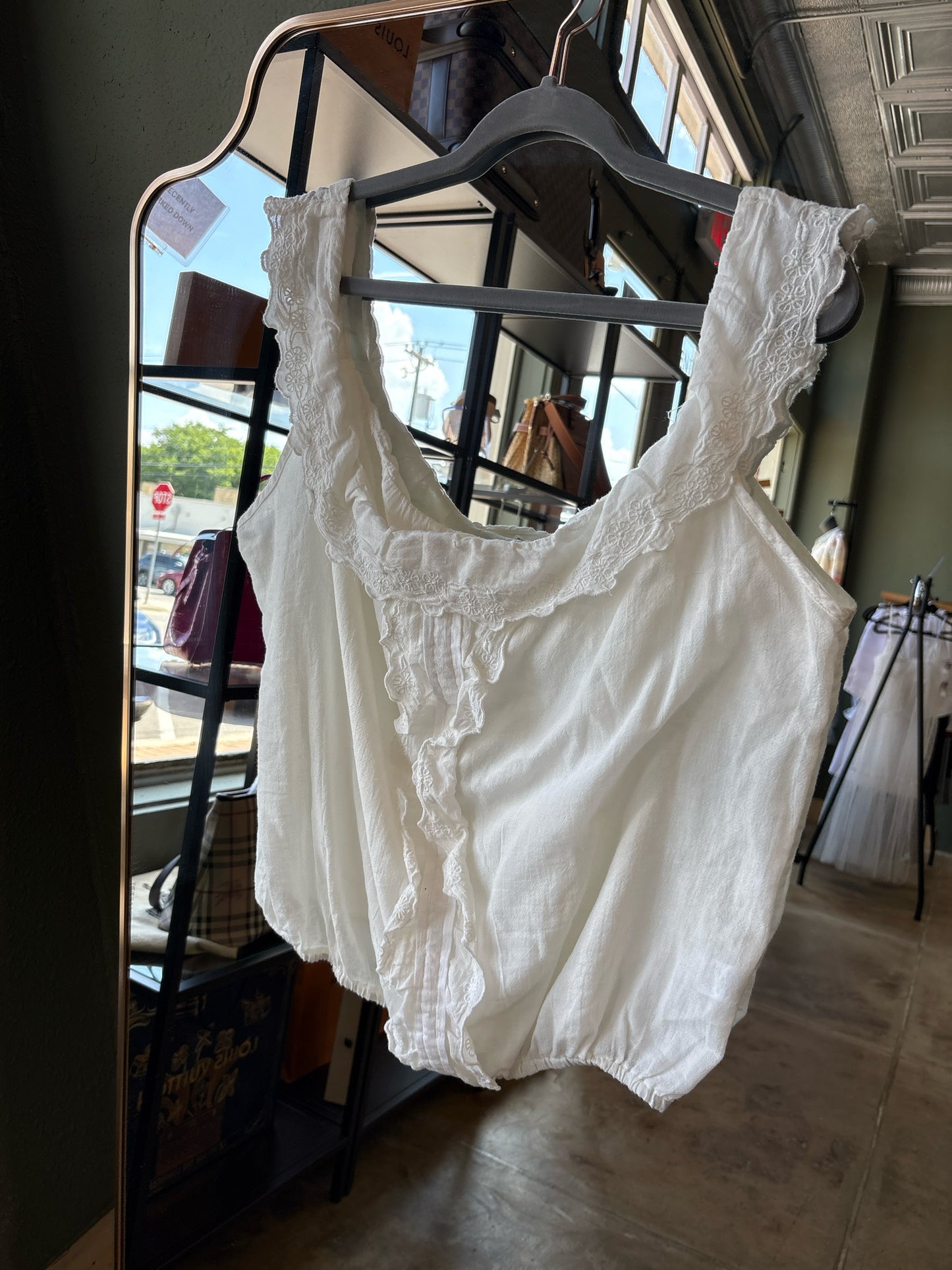 Max Studio Size XL White Top