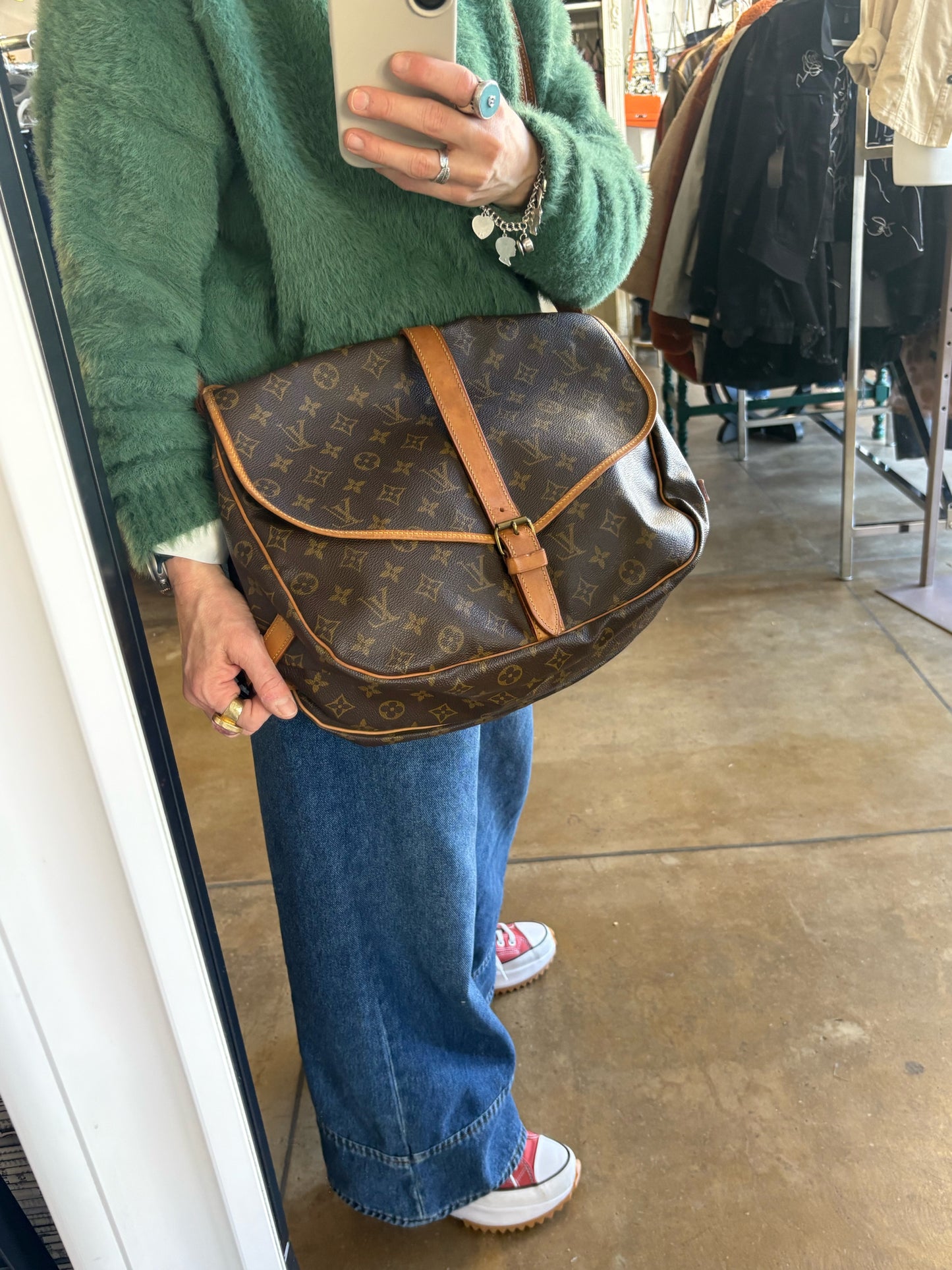 Louis Vuitton Brown/Tan Signature Monogram Bags/Shoes/Accessories