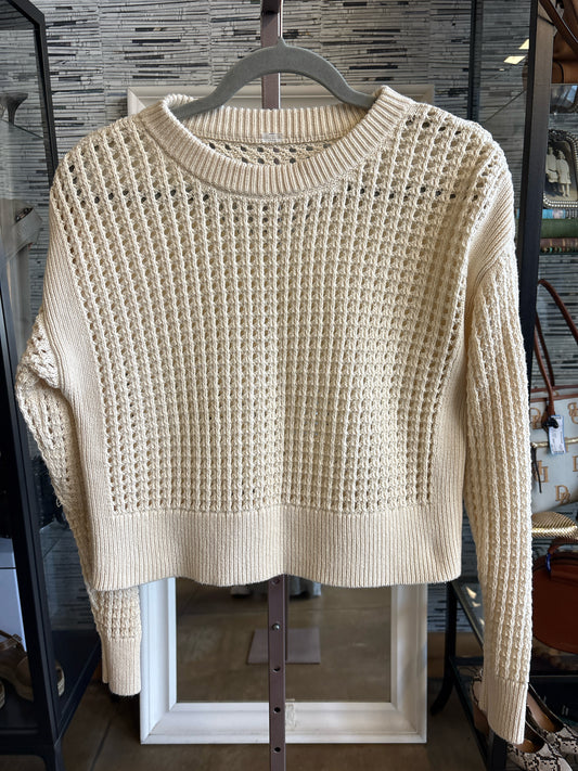 No Brand Size XS/s Cream Knit Sweater