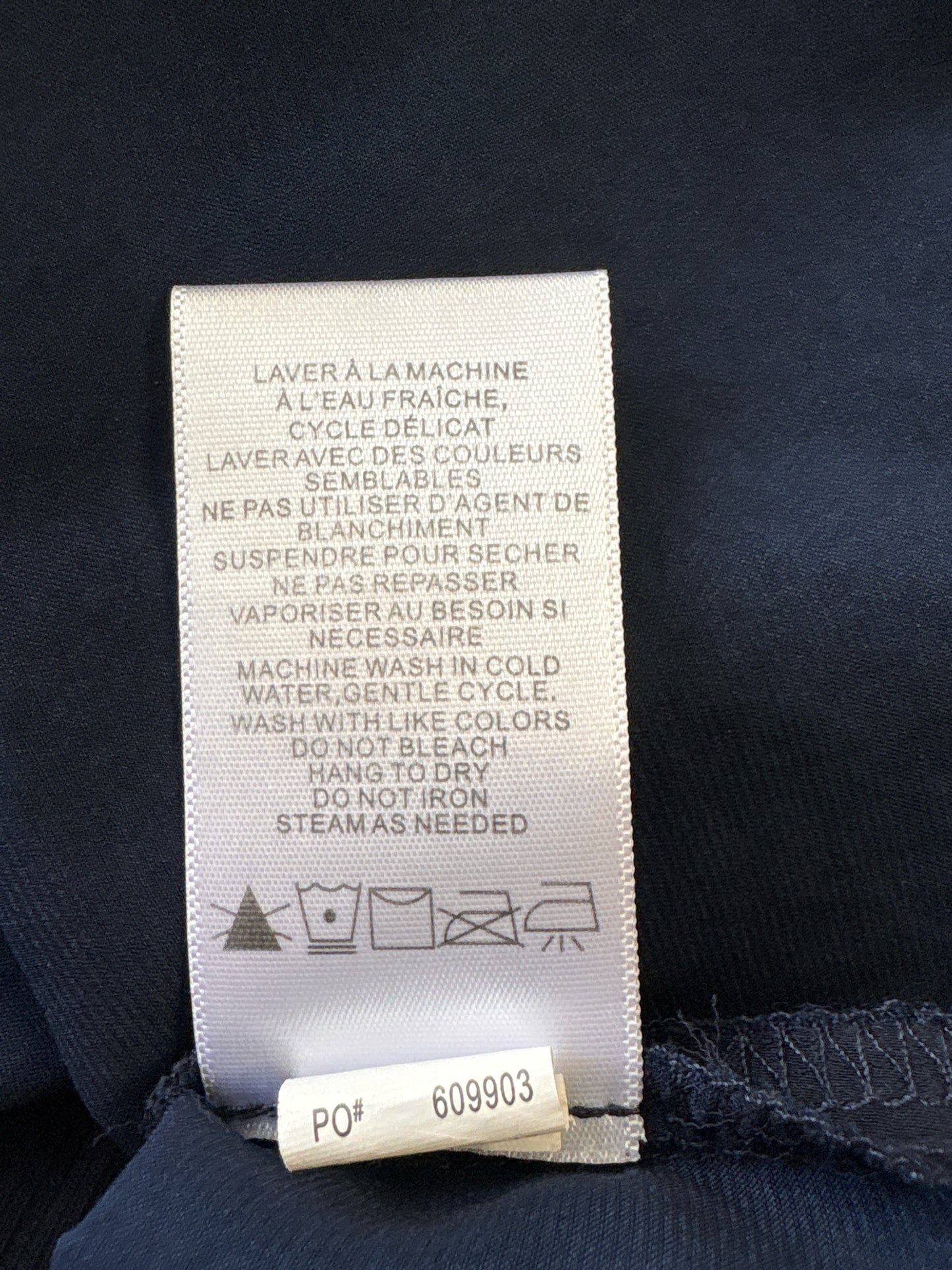 Renuar Size S Navy Dress