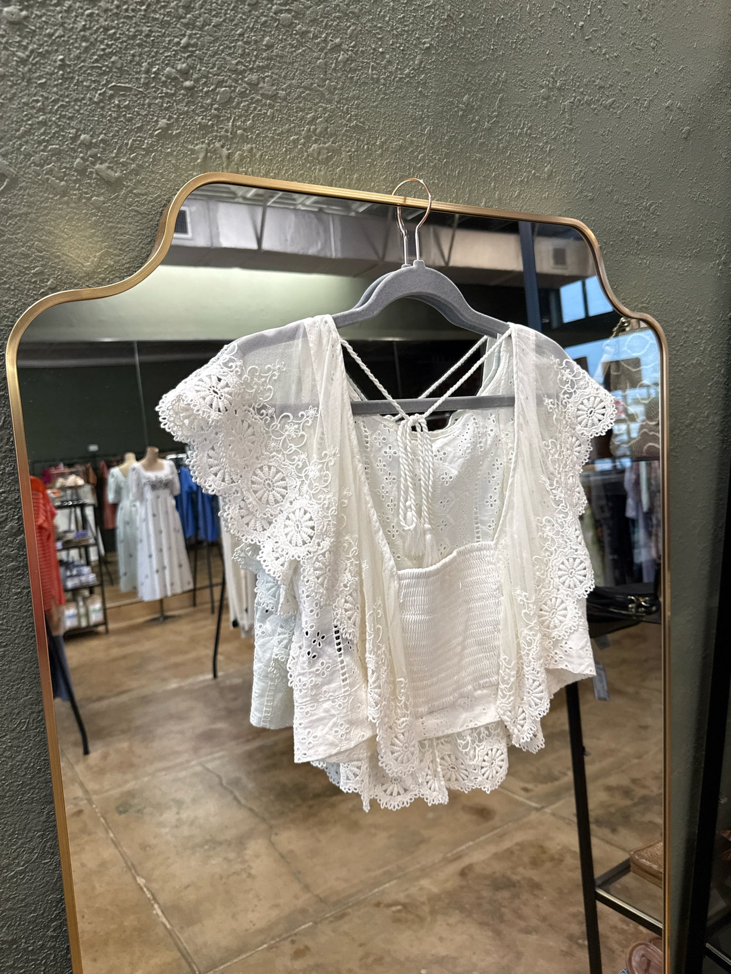 Altar'd State Size M White Top