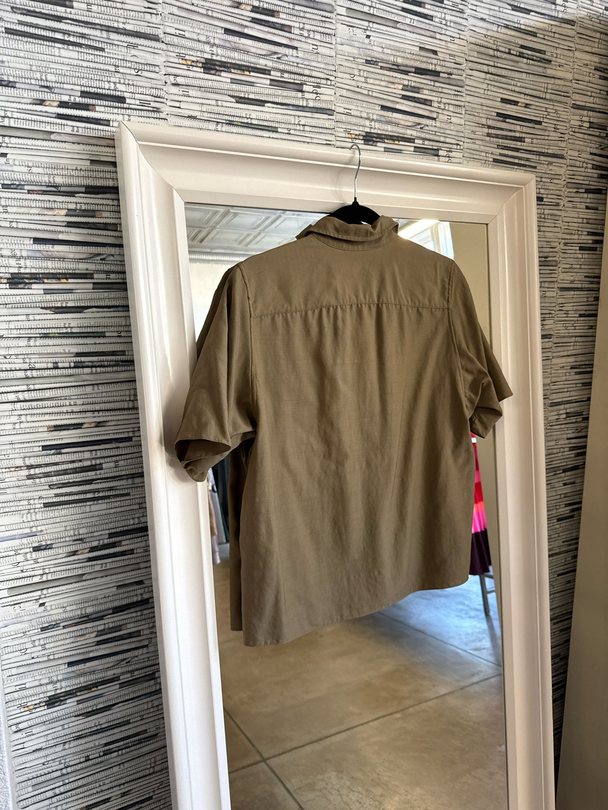 theory Size P Brown Top