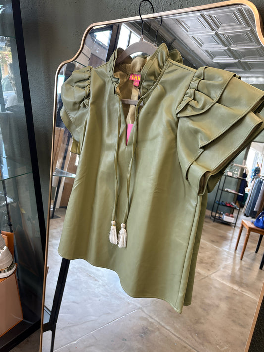 THML Size S Green Top