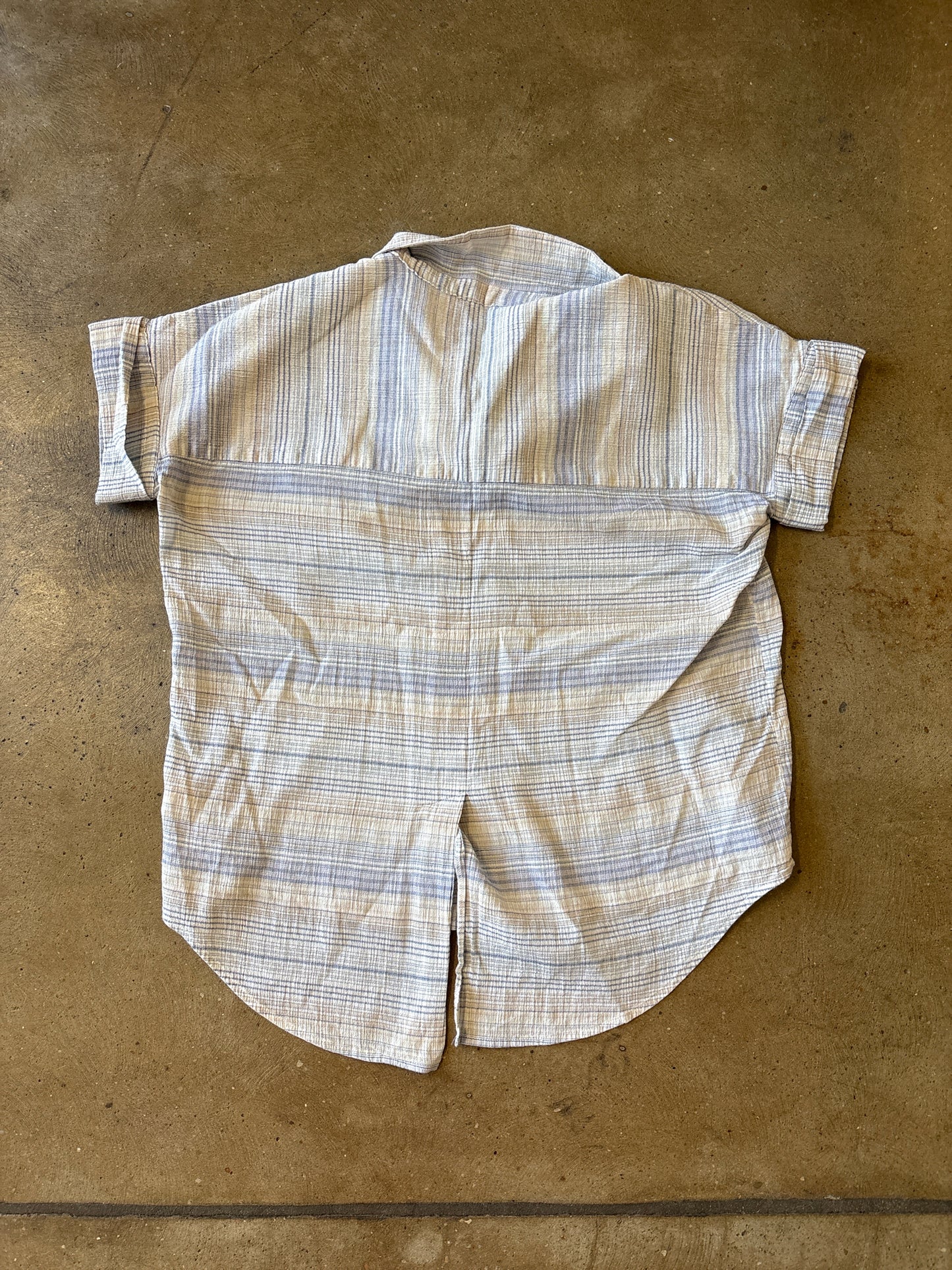 MADEWELL Size XS multi Stripe Top