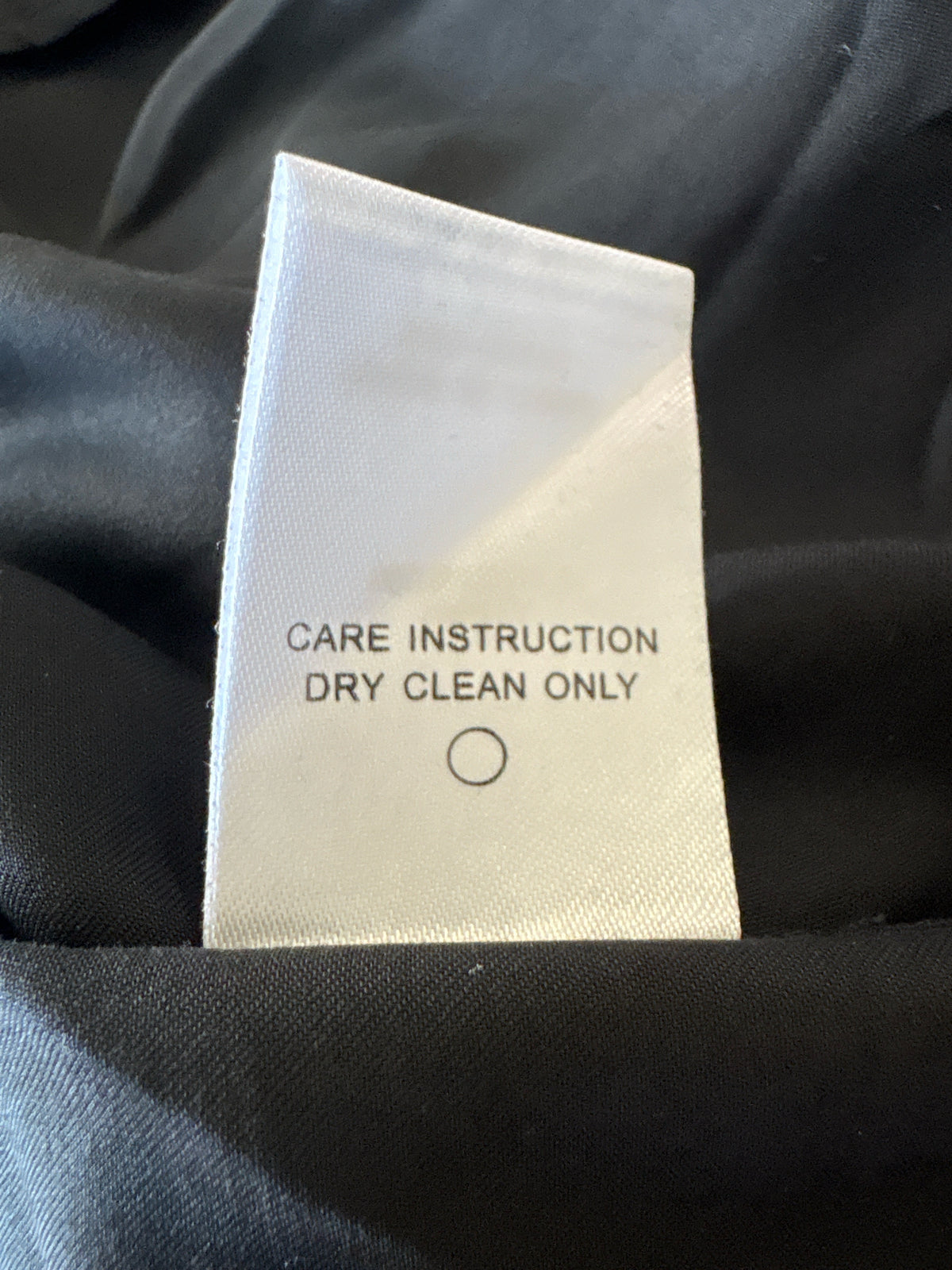 L'Academie Size L Black Dress