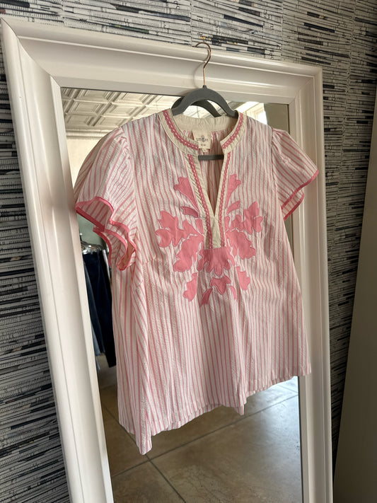 Umgee Size L Pink Top