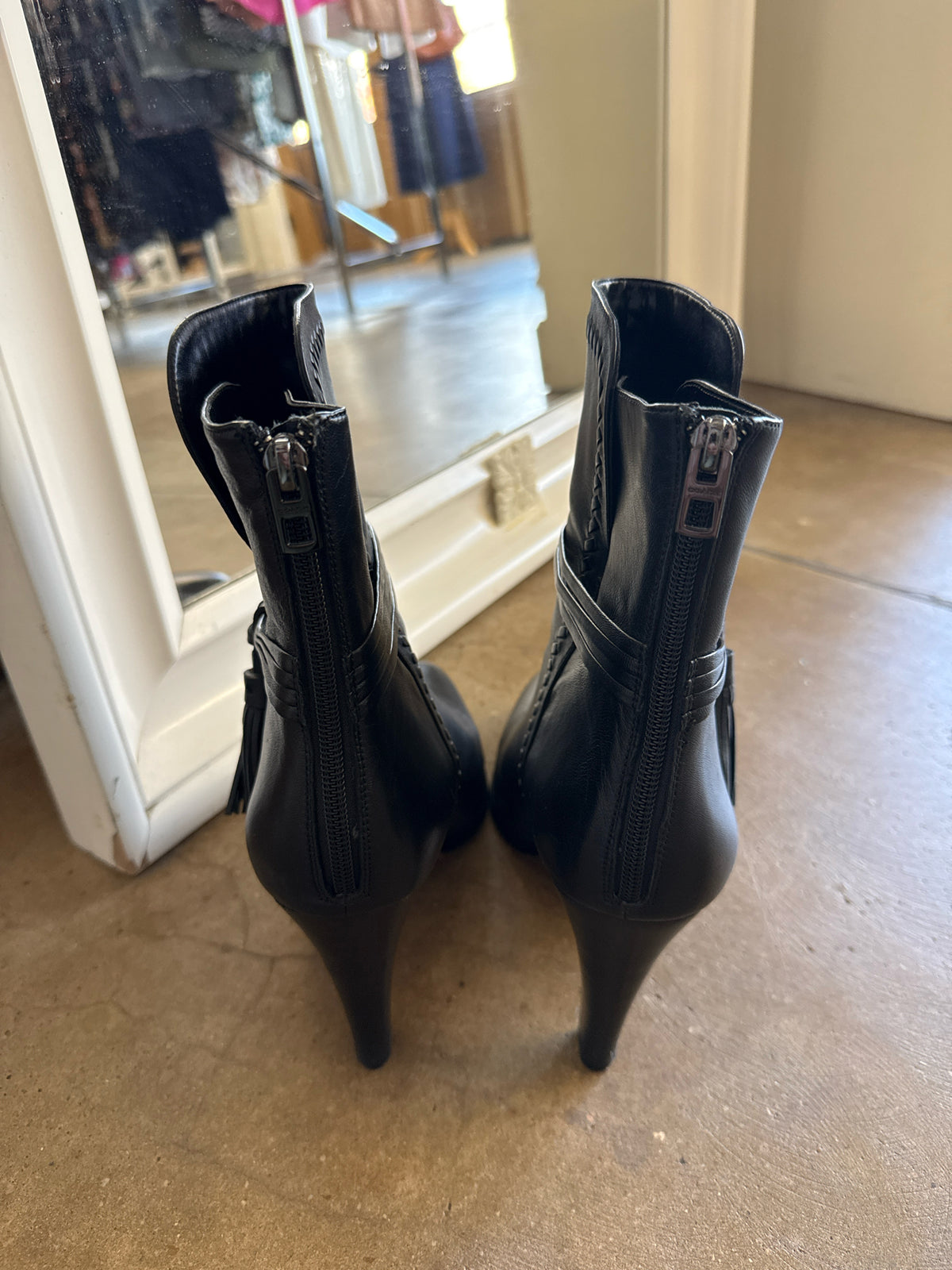 COACH Shoe Size 10 Black Boots