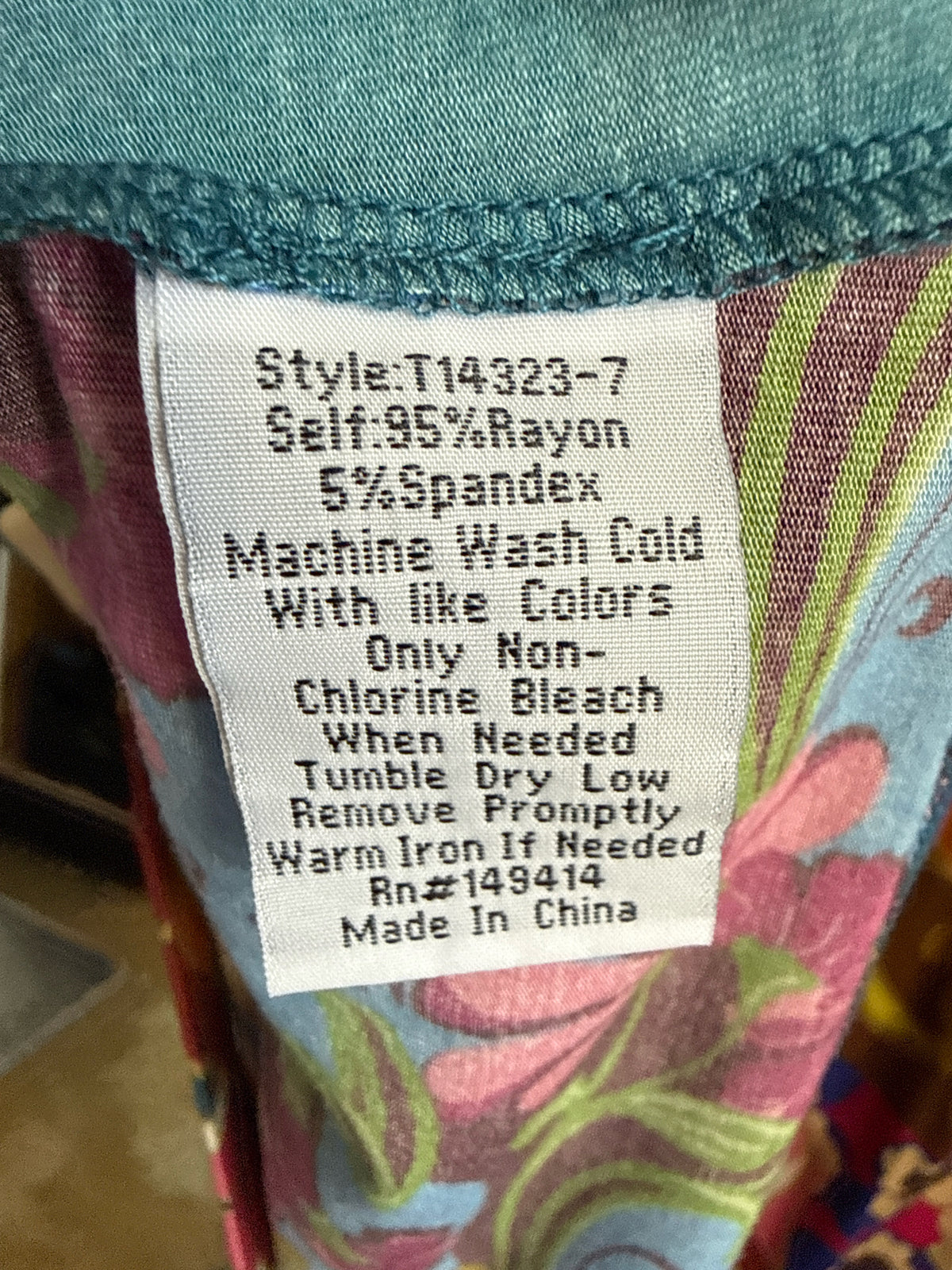 Johnny Was Size L multi Top