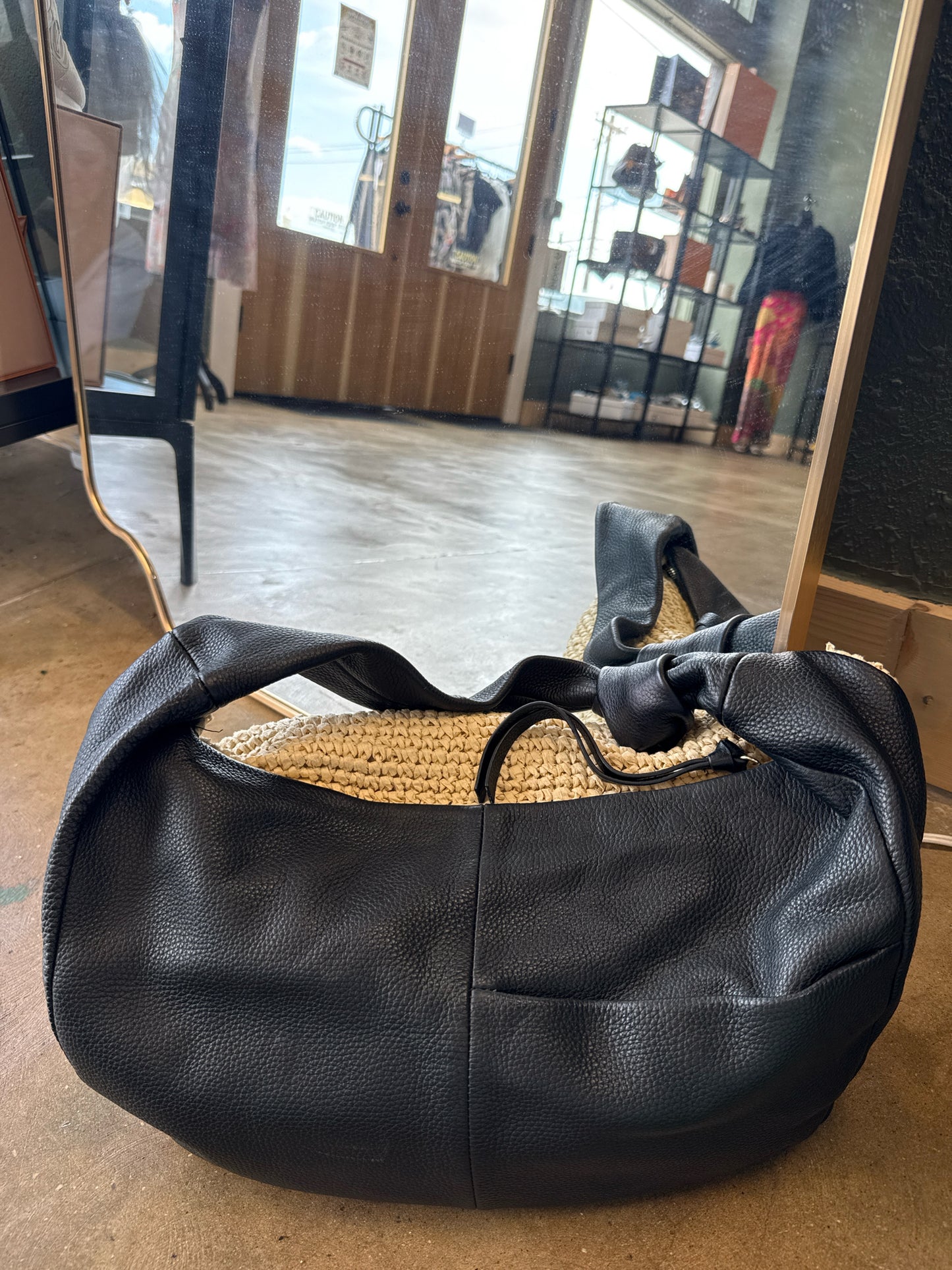 Vince Camuto Black/Tan Bag