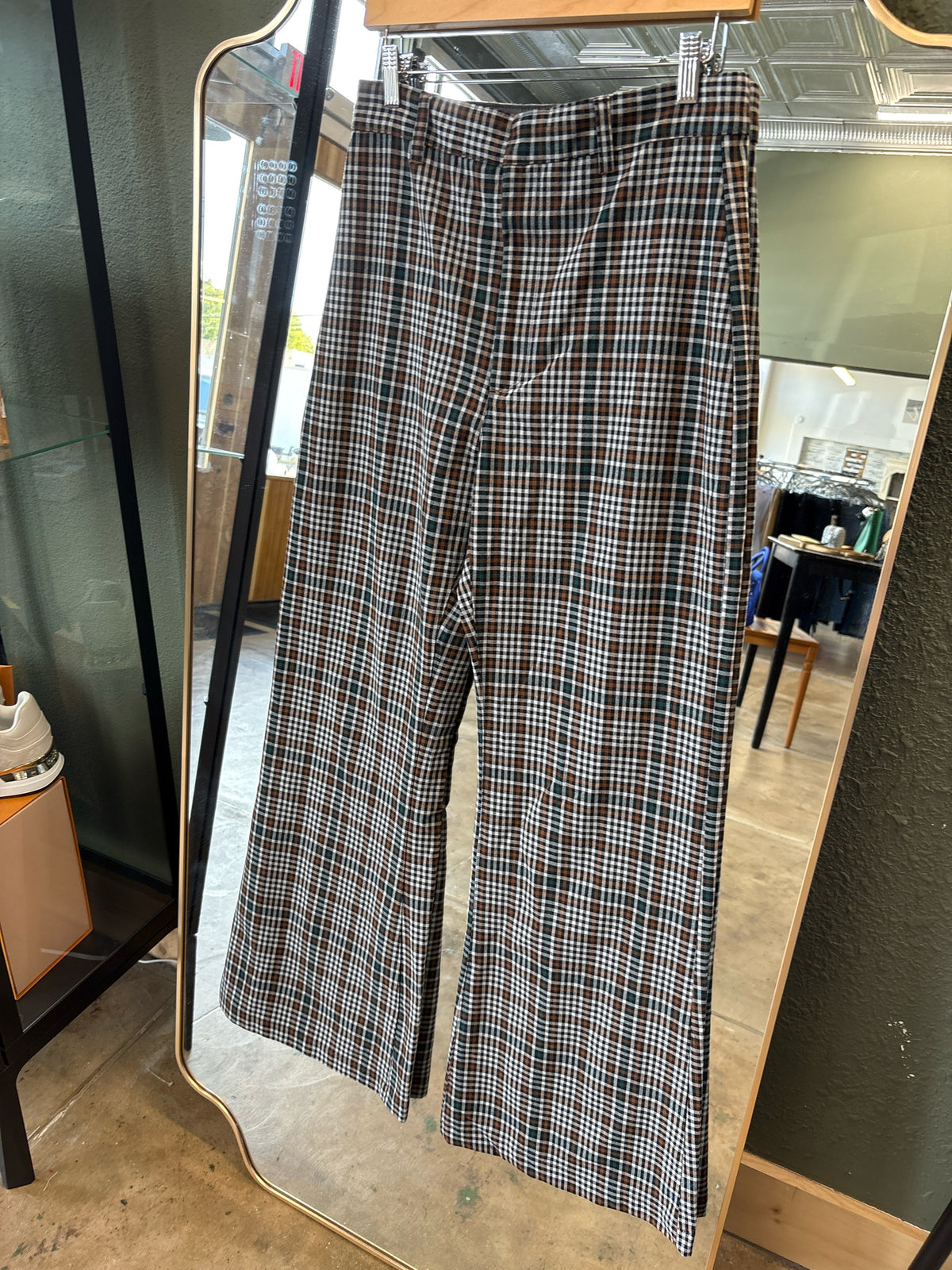 free people Size 12 Green/Orange/Black Pants