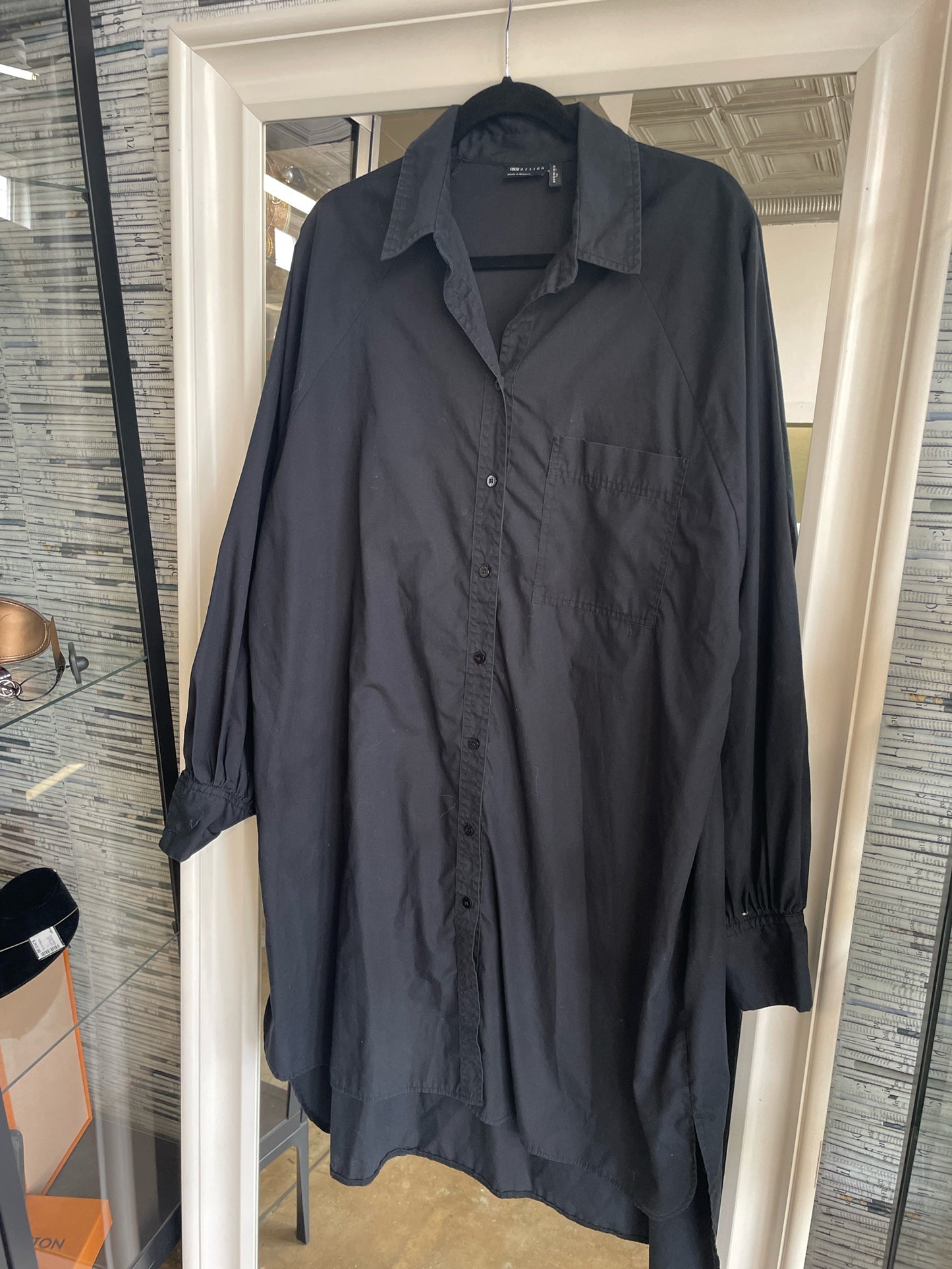 Asos Size 12 Black Dress