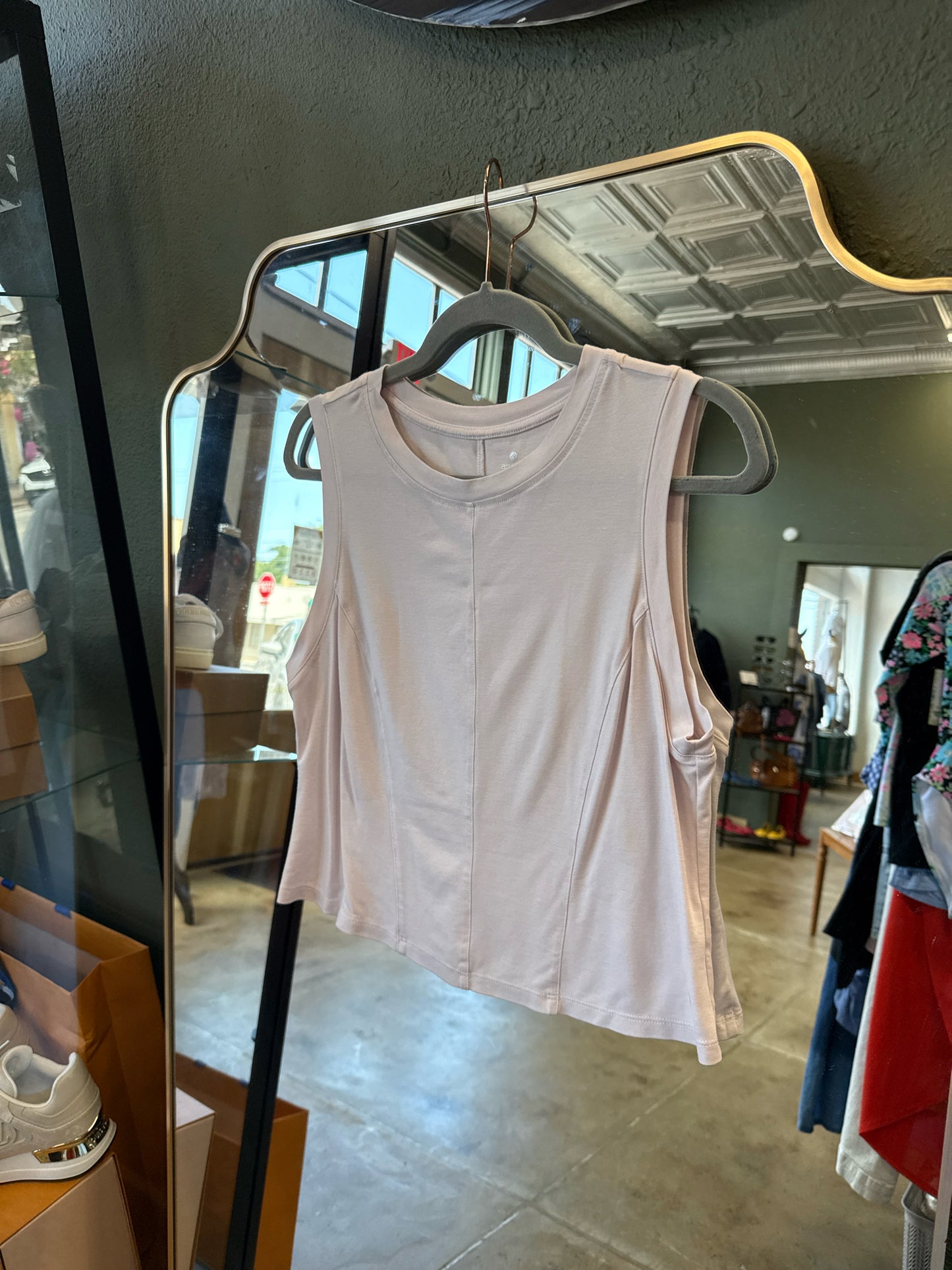 apana Size M Pink Tanks