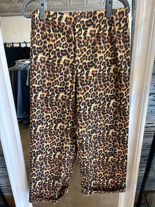 &merci Brown/Tan Cheetah Pants