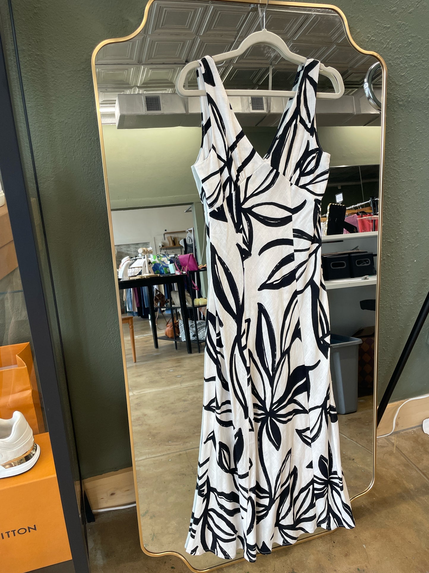 Paper Heart Size S White + Black Dress