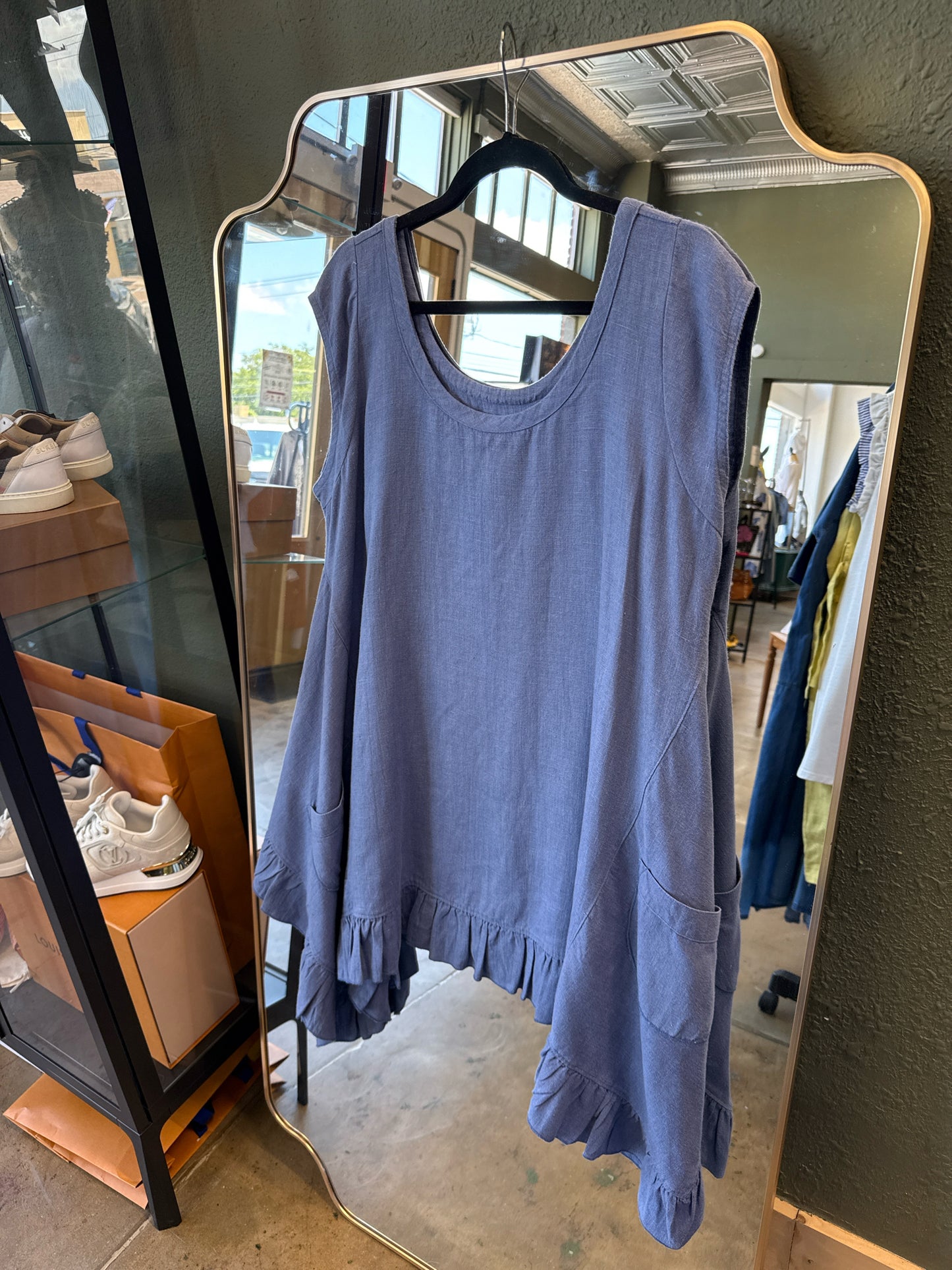 Hearts Desire Size M Blue Dress