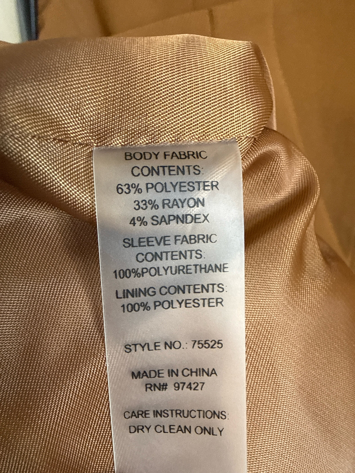 Dolce Cabo Size M Brown/Black Jacket