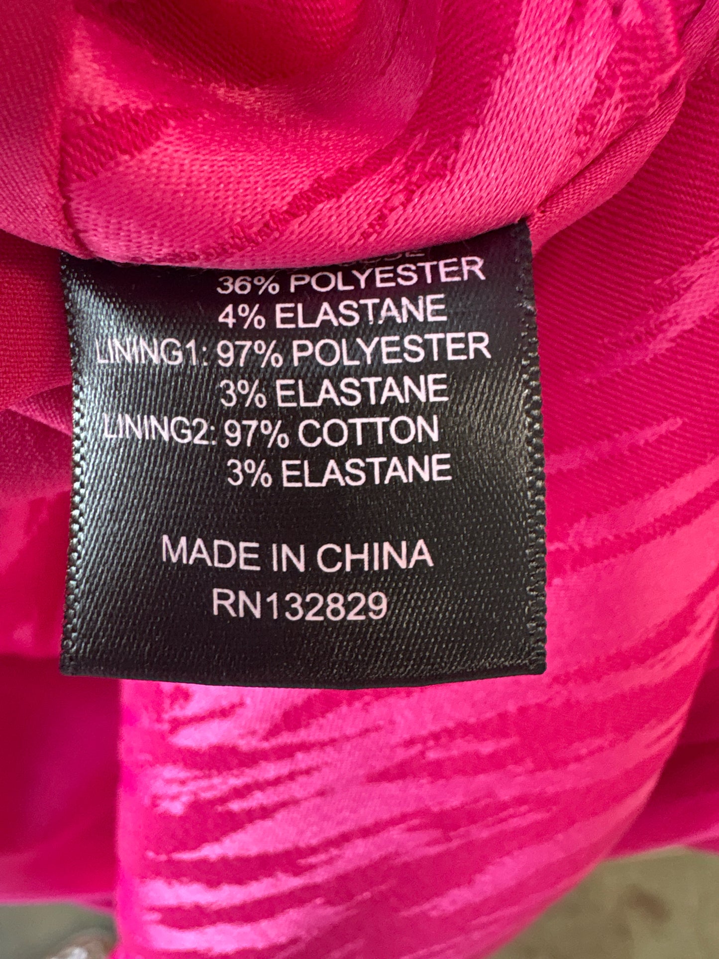 NBD Size M Pink One shoulder Dress