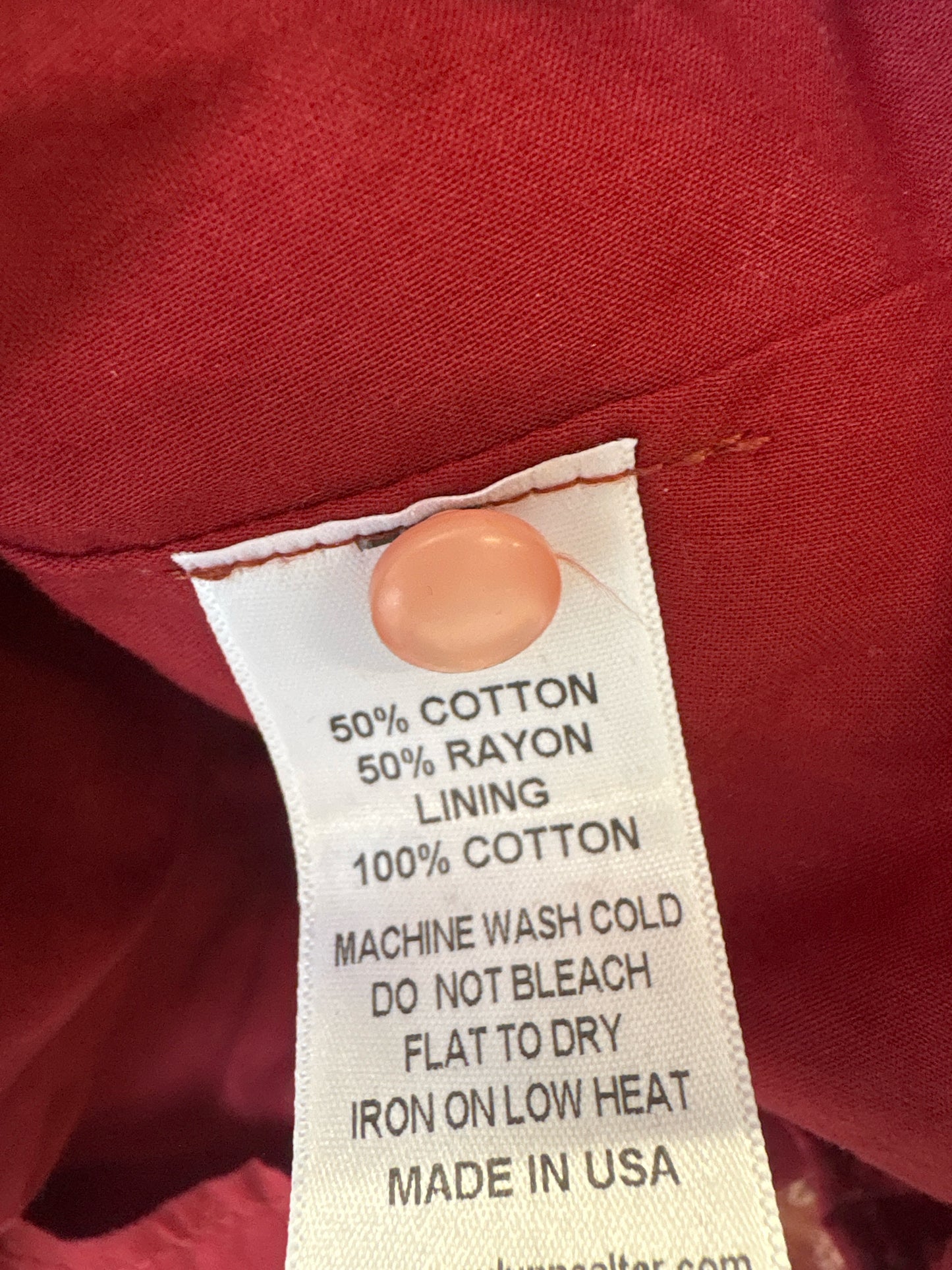 Corey Lynn Calter Size M Red & White Dress