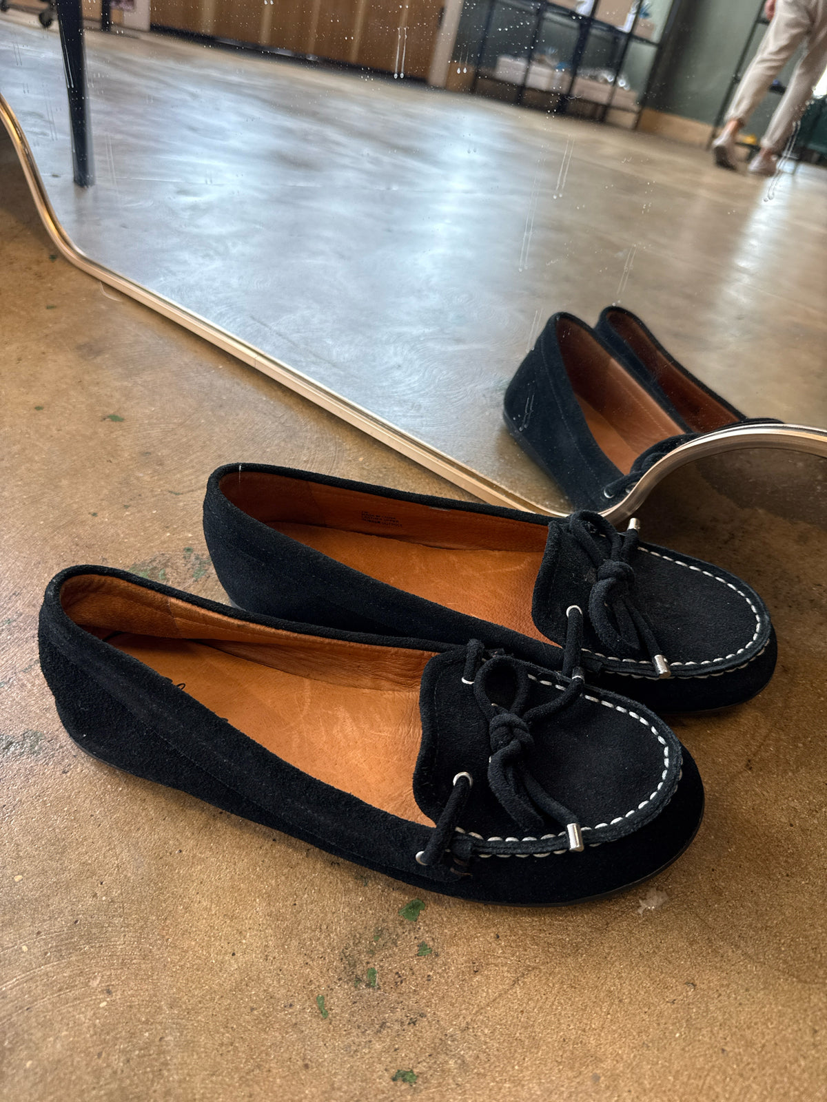 Sbicca Shoe Size 7 Black Flats