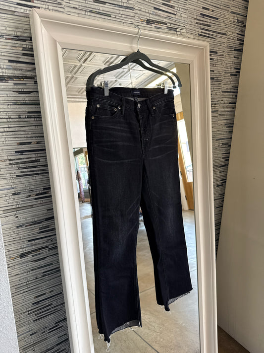 Jcrew Size 27 Black Jeans