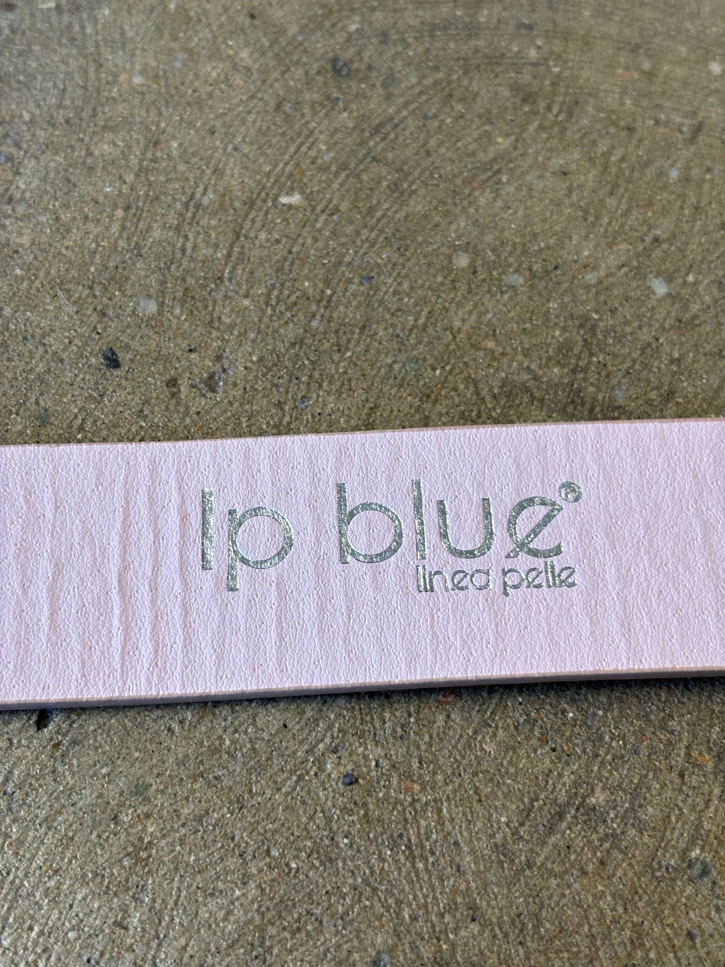 Linea Pelle blush Belt