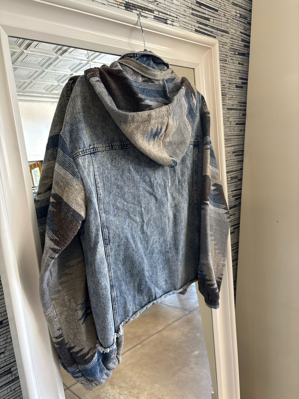 blue buttercup Size M Jean aztec Jacket