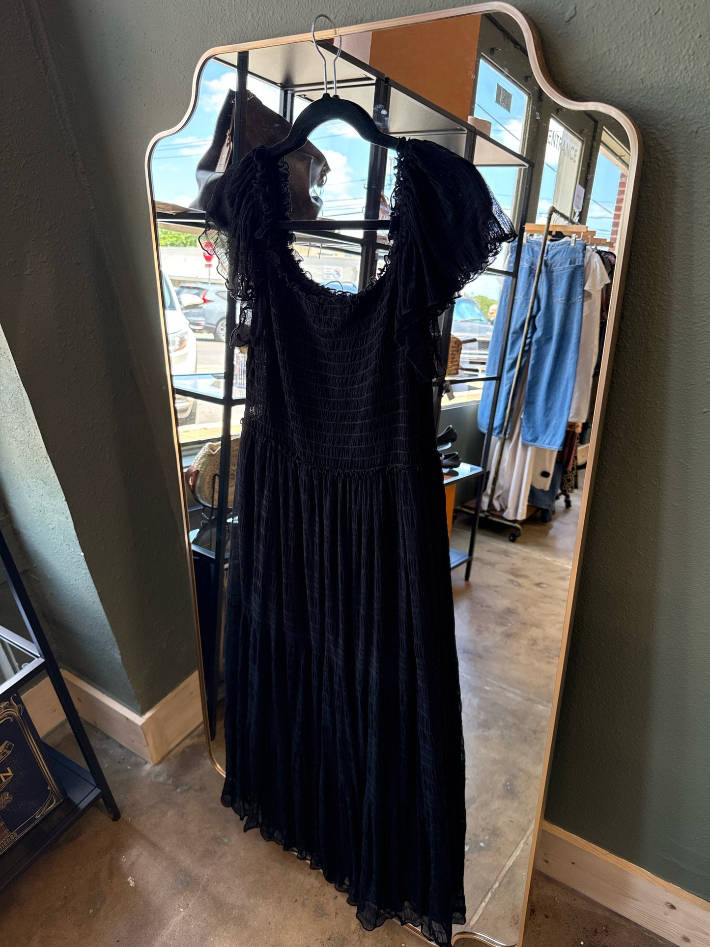 Max Studio Size XL Black maxi Dress