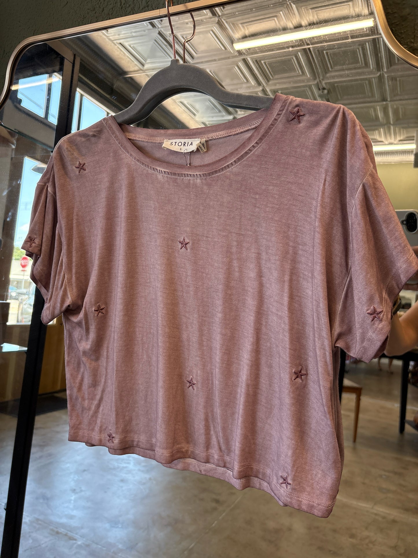 Storia Size S Mauve Top