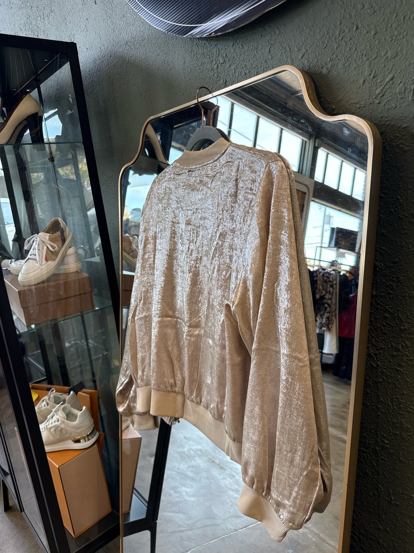 Miss Sparkling Size XL Gold Jacket
