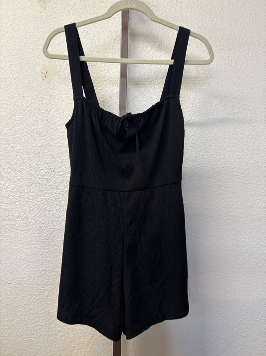RVCA Size S Black Sleeveless Romper