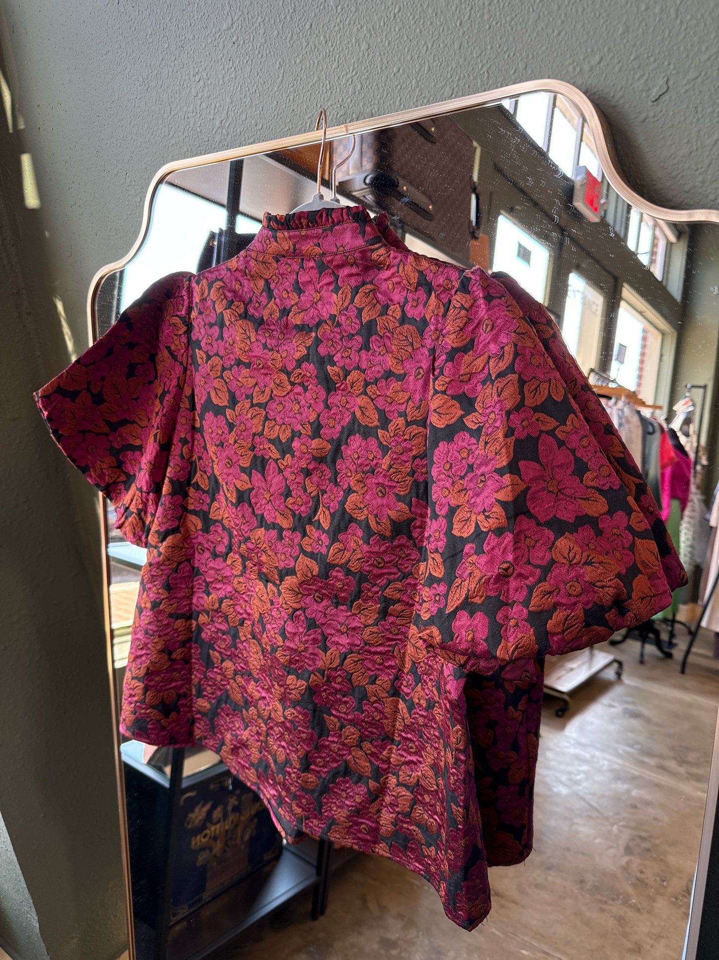 THML Size S Red/Orange Top