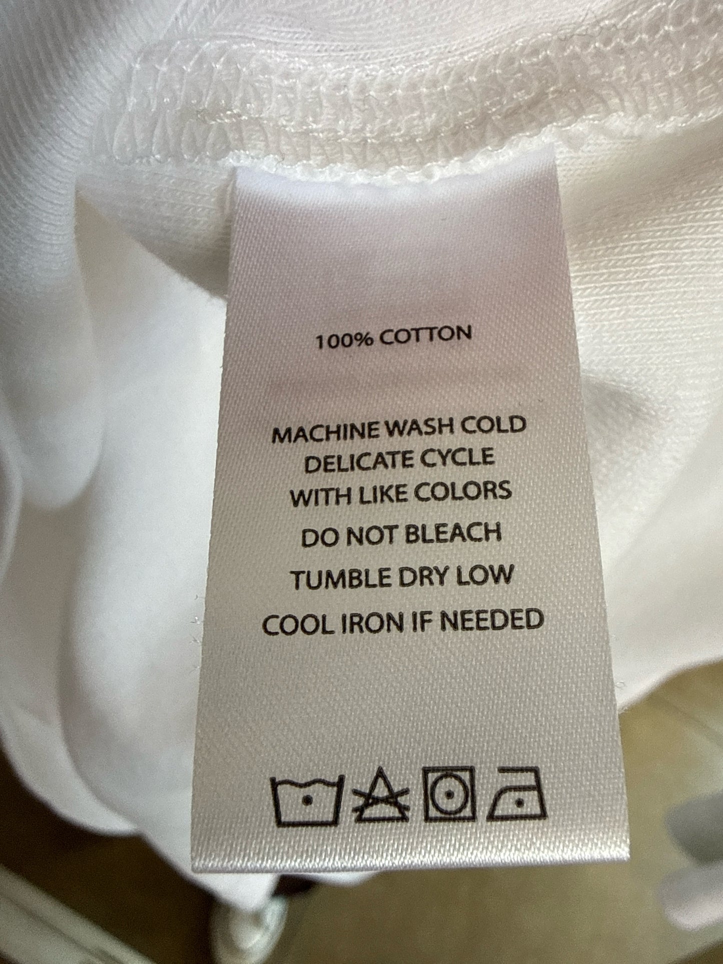 Lilla P Size L White Tee