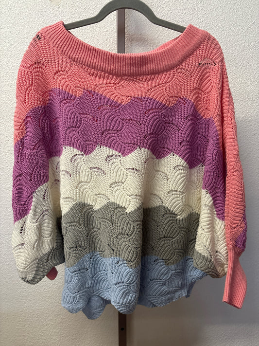 Andree Size S blue multi Sweater