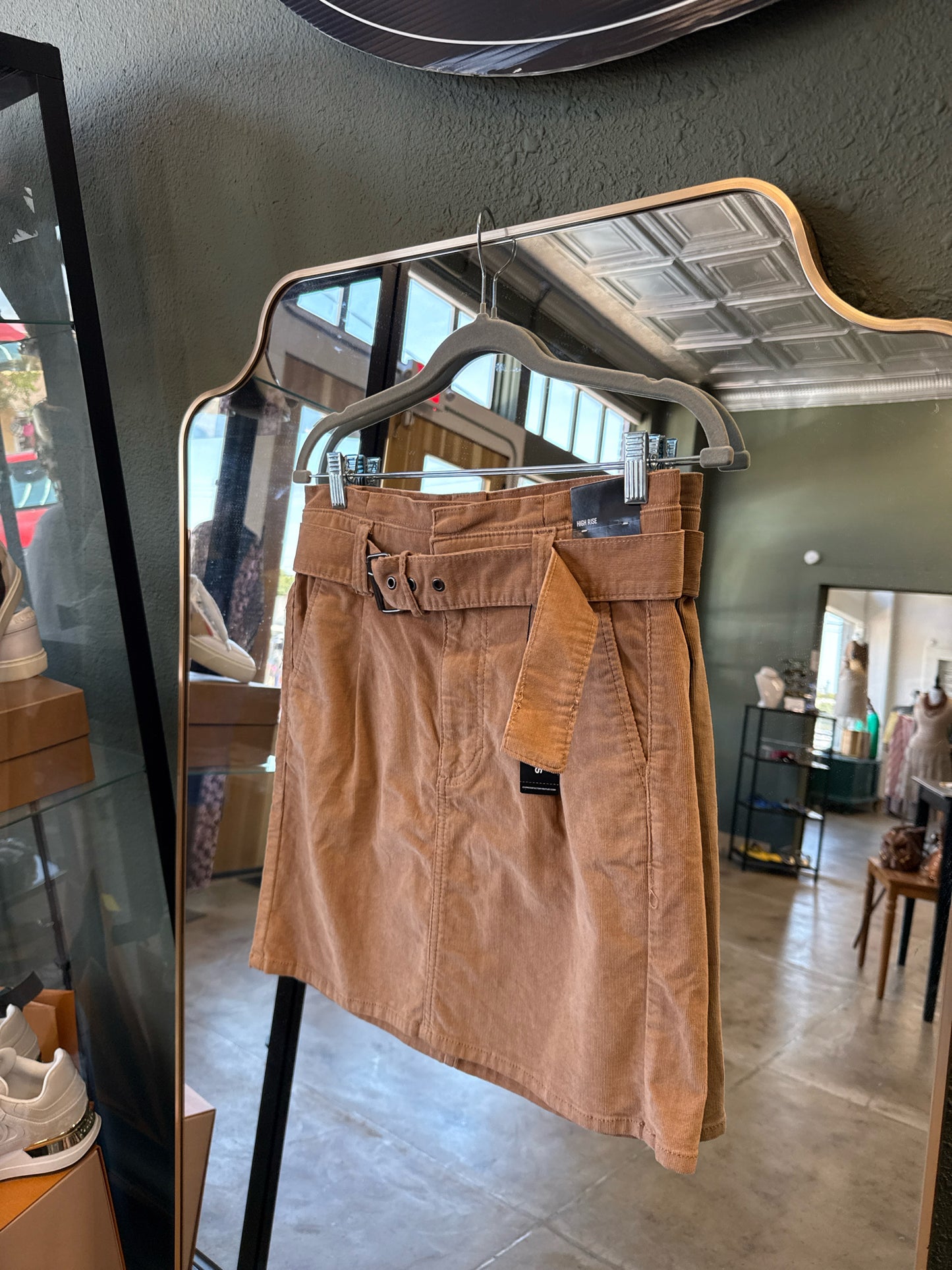 EXPRESS Size 4 Brown Skirt