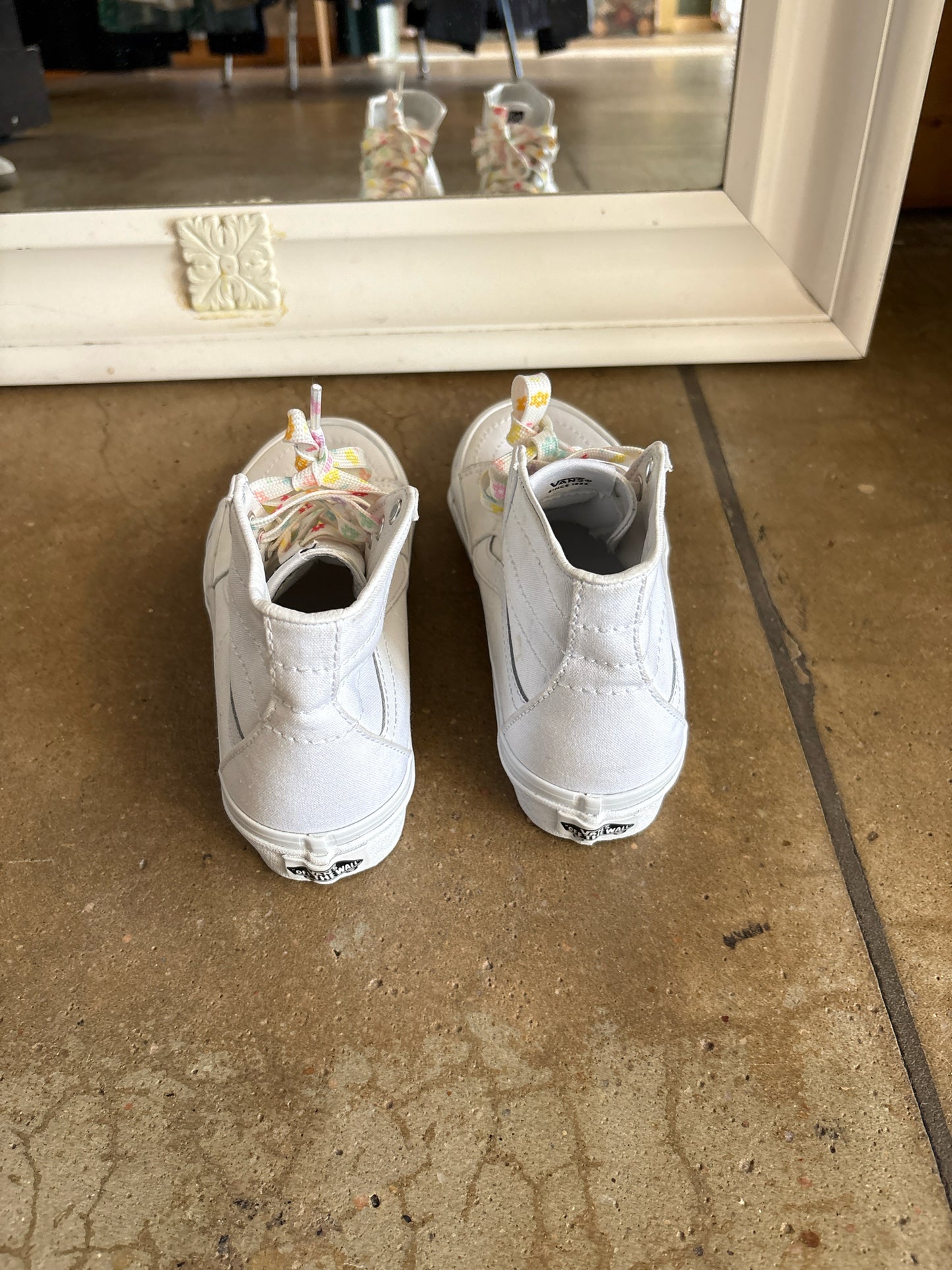 Vans Shoe Size 6.5 White Sneakers