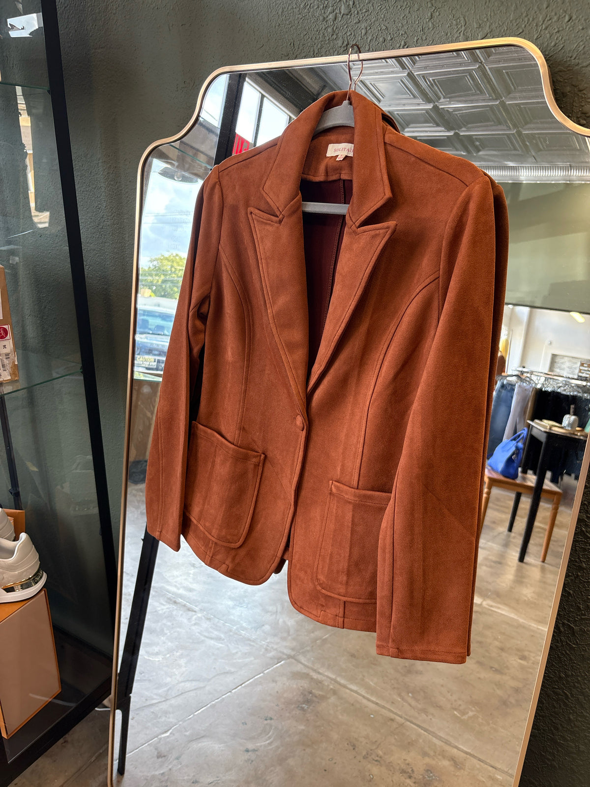 Solitaire Size S Burnt Orange Blazer