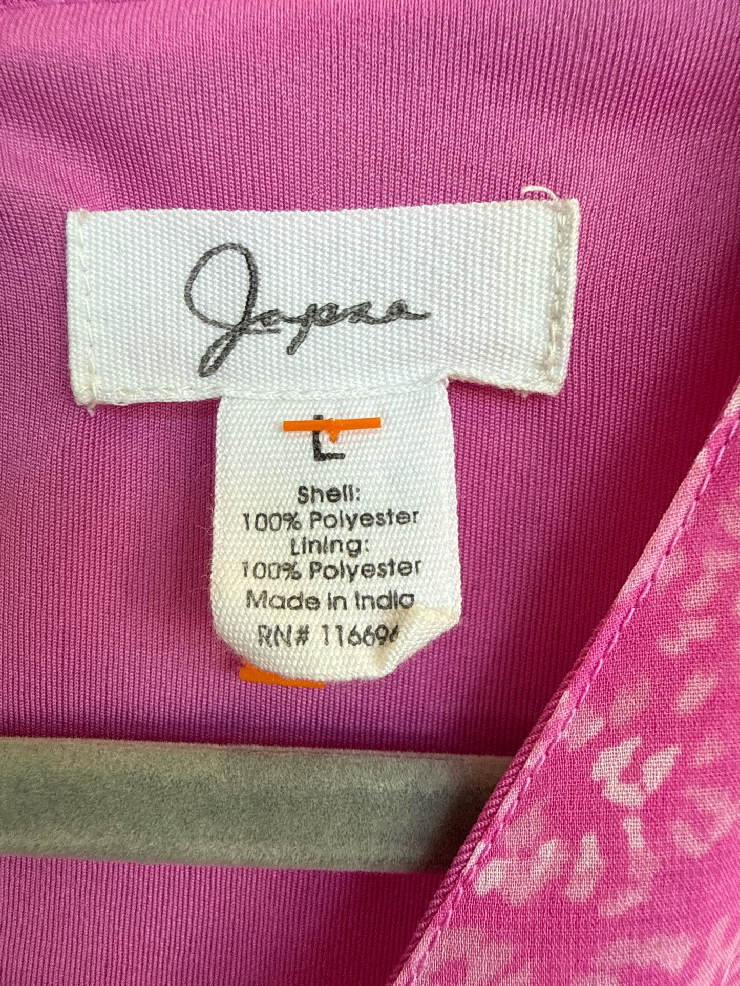 Japna Size L Pink Dress