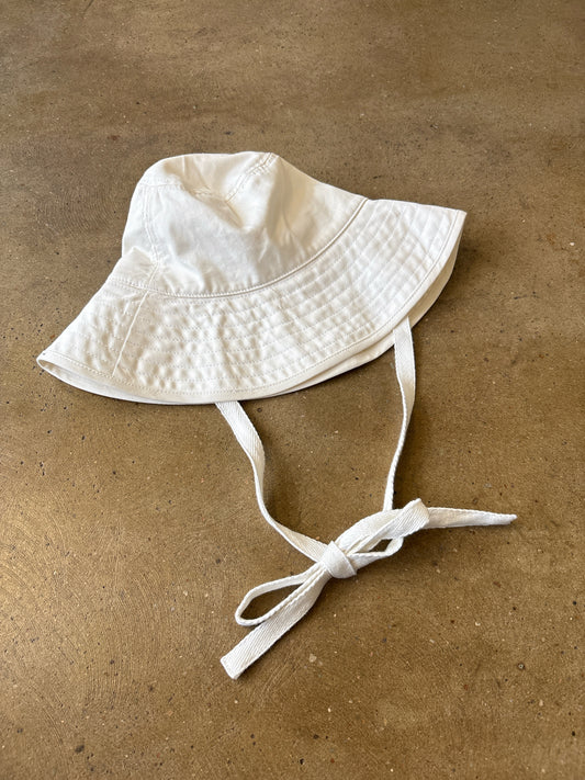 J. CREW off white Hat