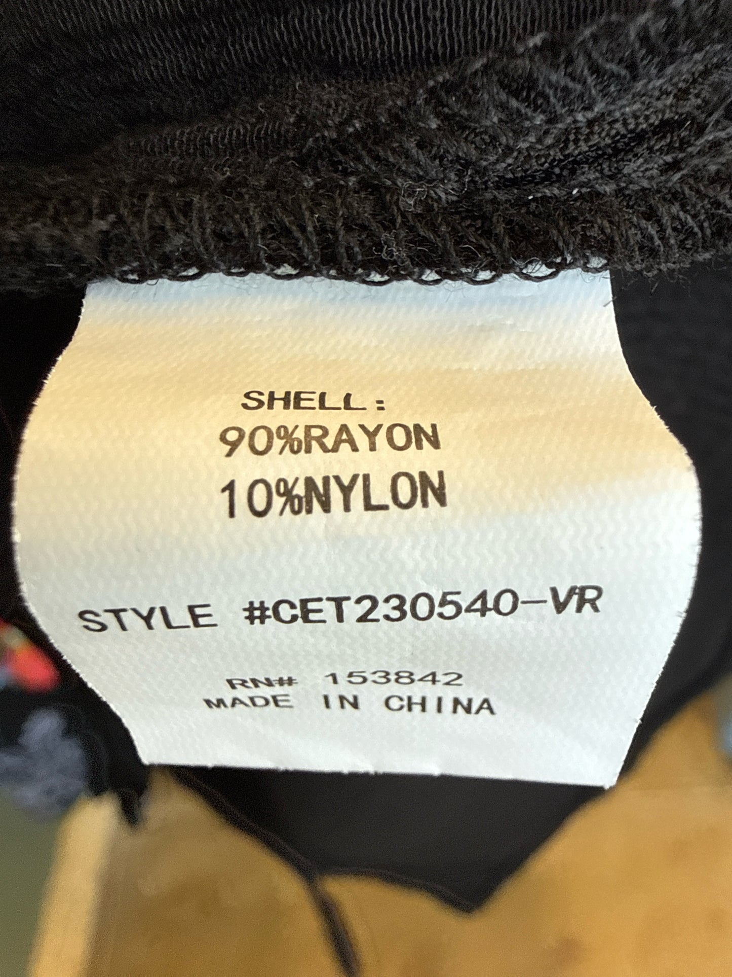 Mello Day Size XS Black Top