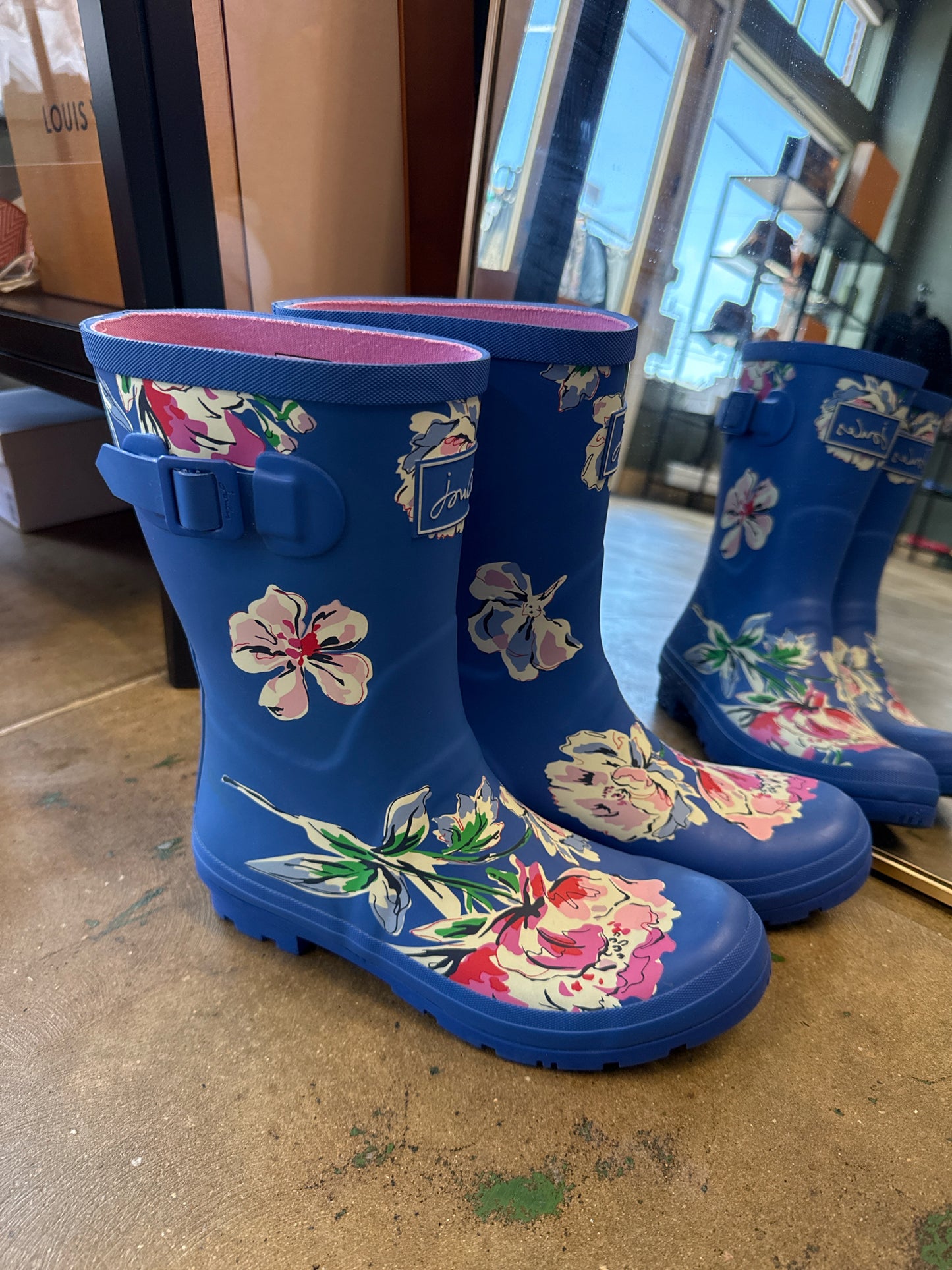 Joules Shoe Size 40 Blue Boots