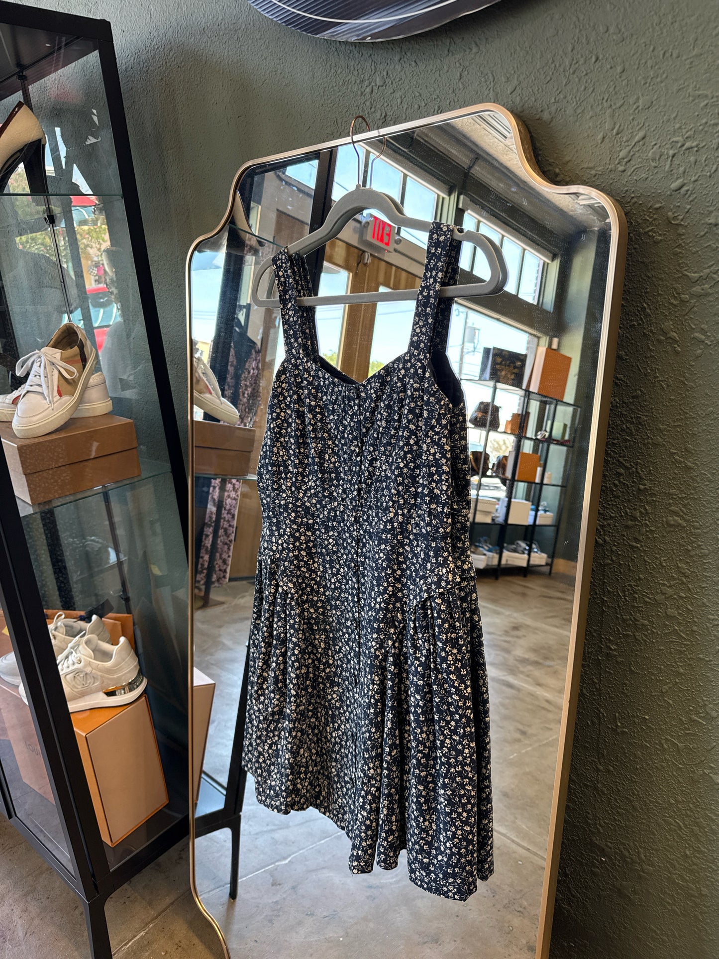 ENGLISH FACTORY Size S Blue Dress
