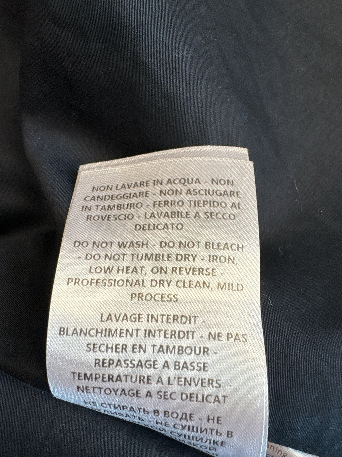 Stella McCartney Size 42 Navy Top