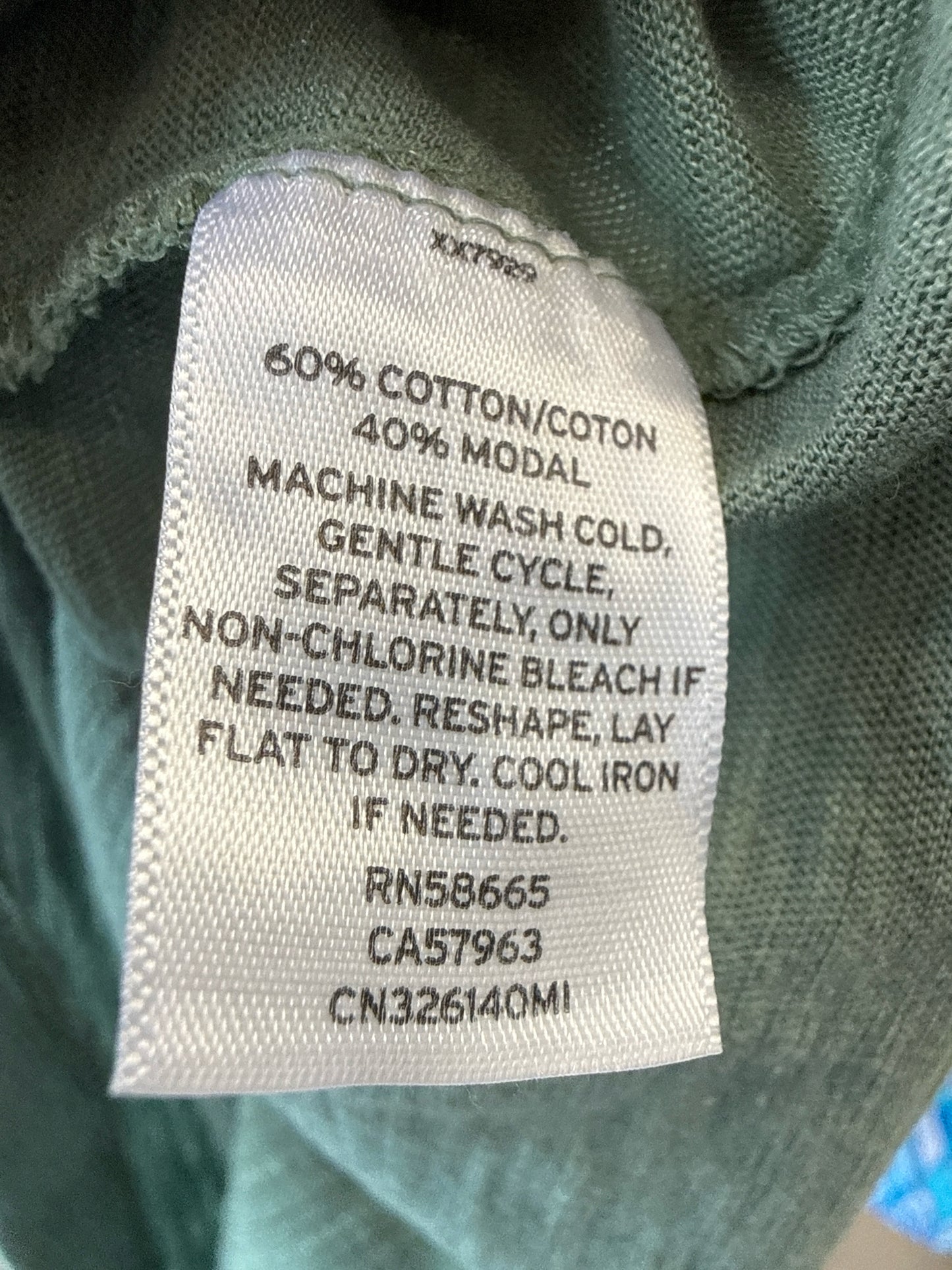 Caslon Size M Green Top