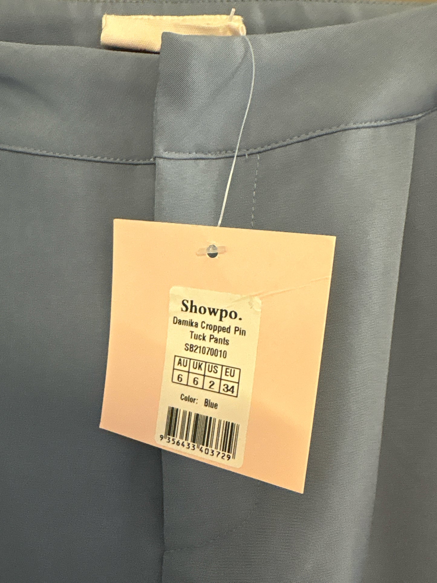 Showpo Size 2 baby blue Pants