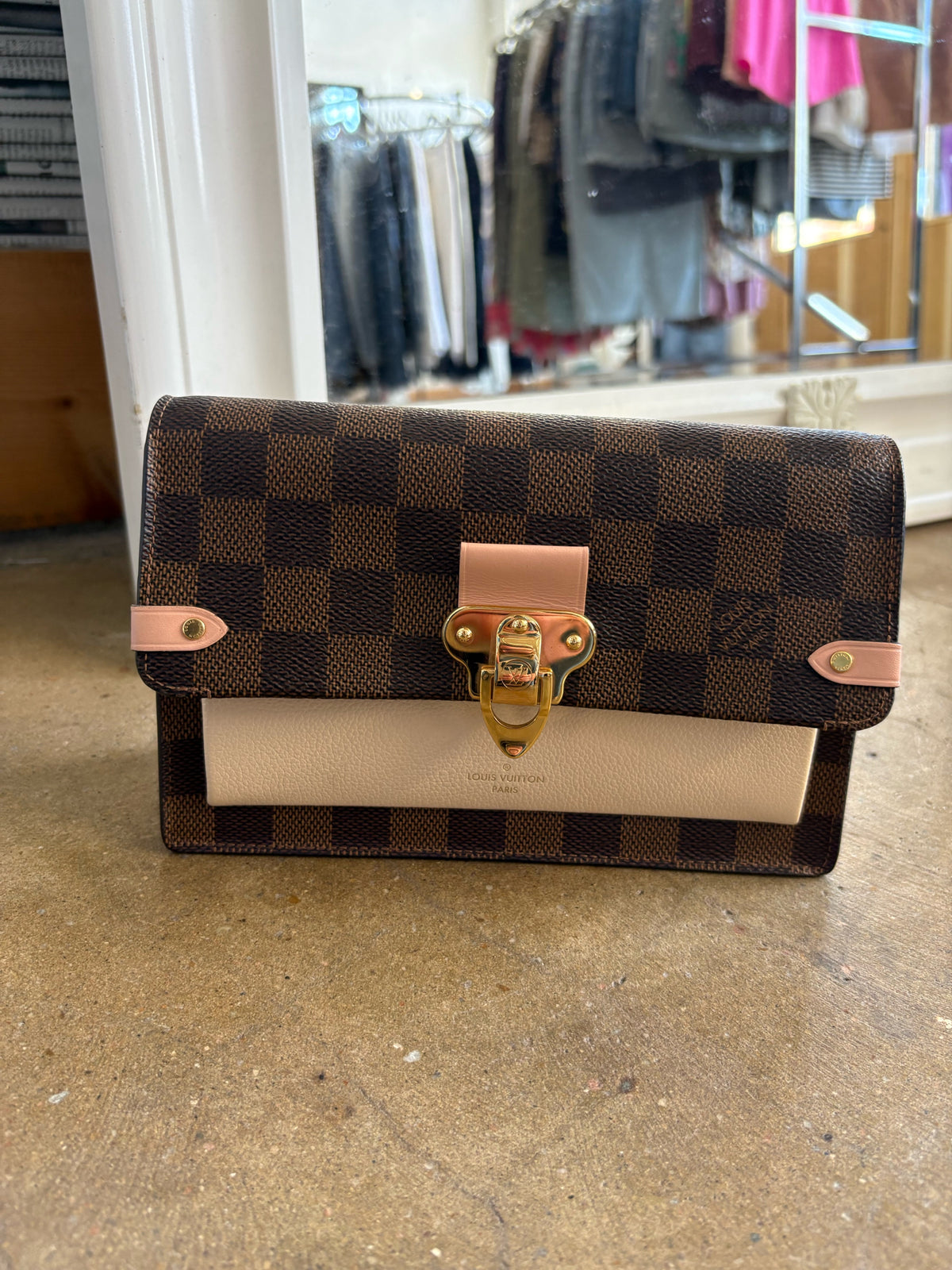 Louis Vuitton Brown/Pink Bags/Shoes/Accessories
