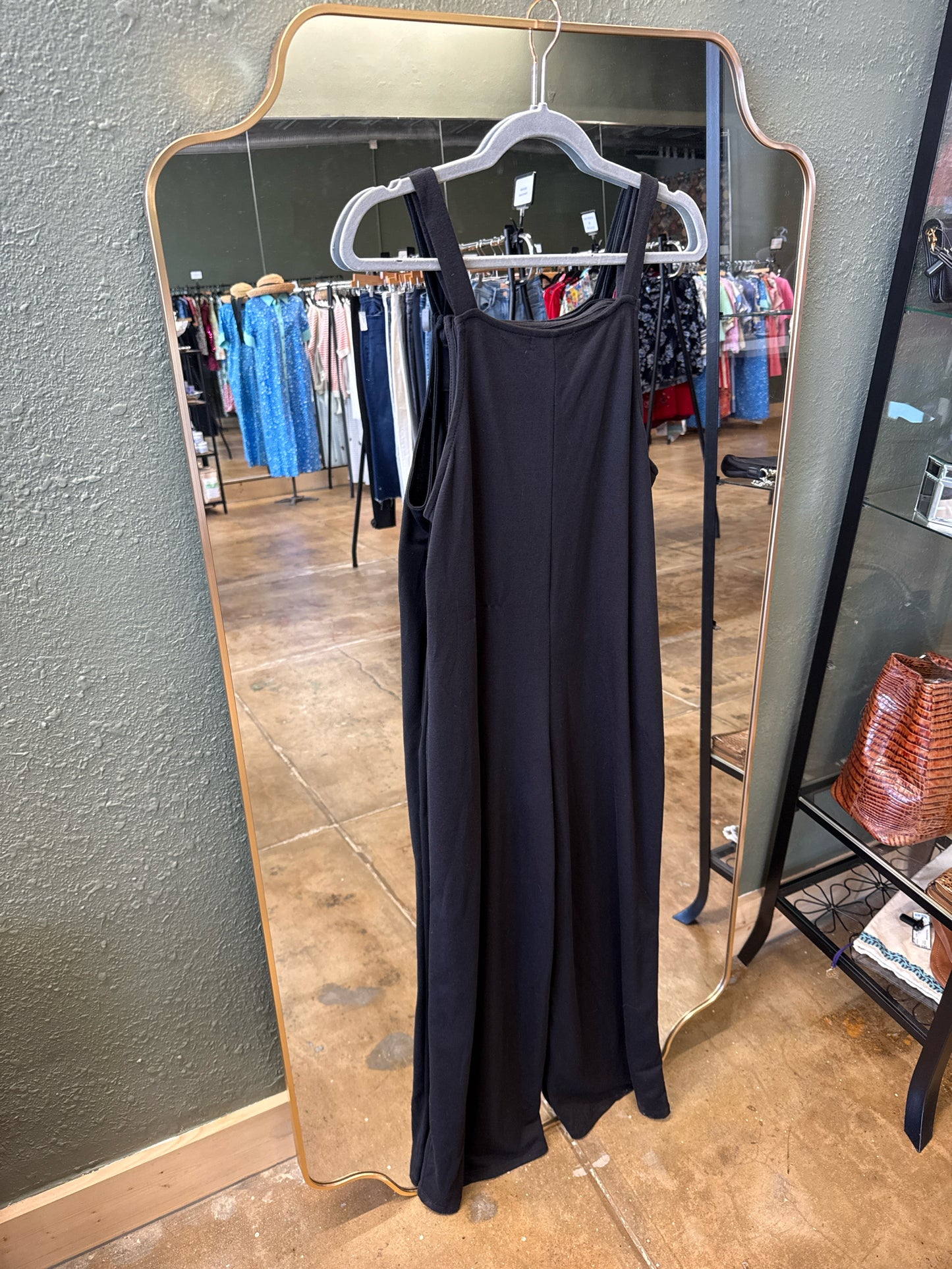 Live to be Spoiled Size XS Black Romper